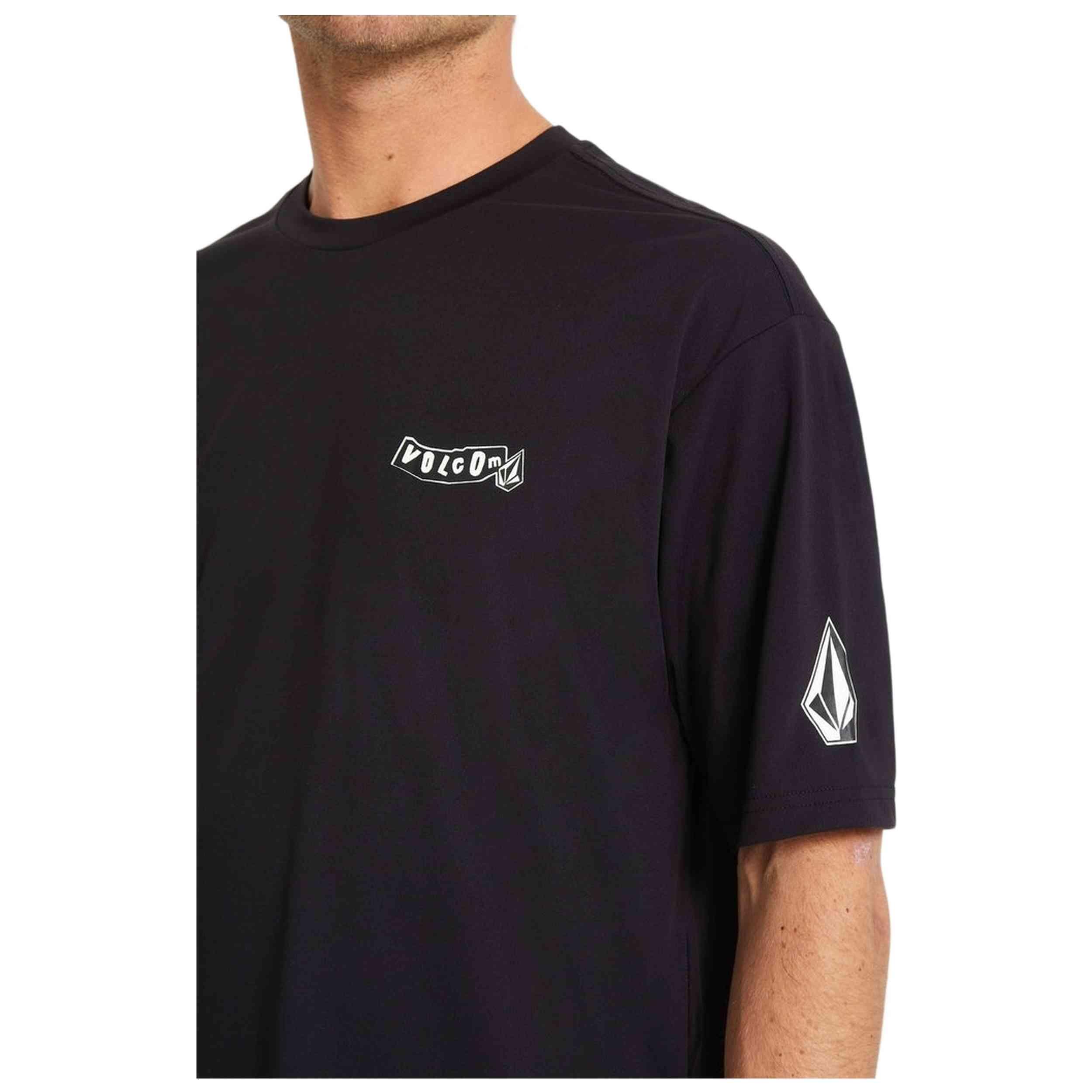 Camiseta de manga corta Volcom modelo A9112605-BLK para hombre 3/5