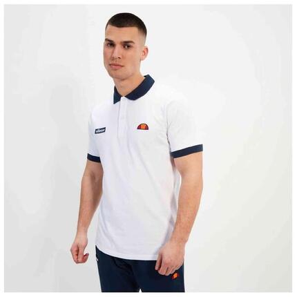 Polo à manches courtes Ellesse modèle SHR1004-WHT pour homme