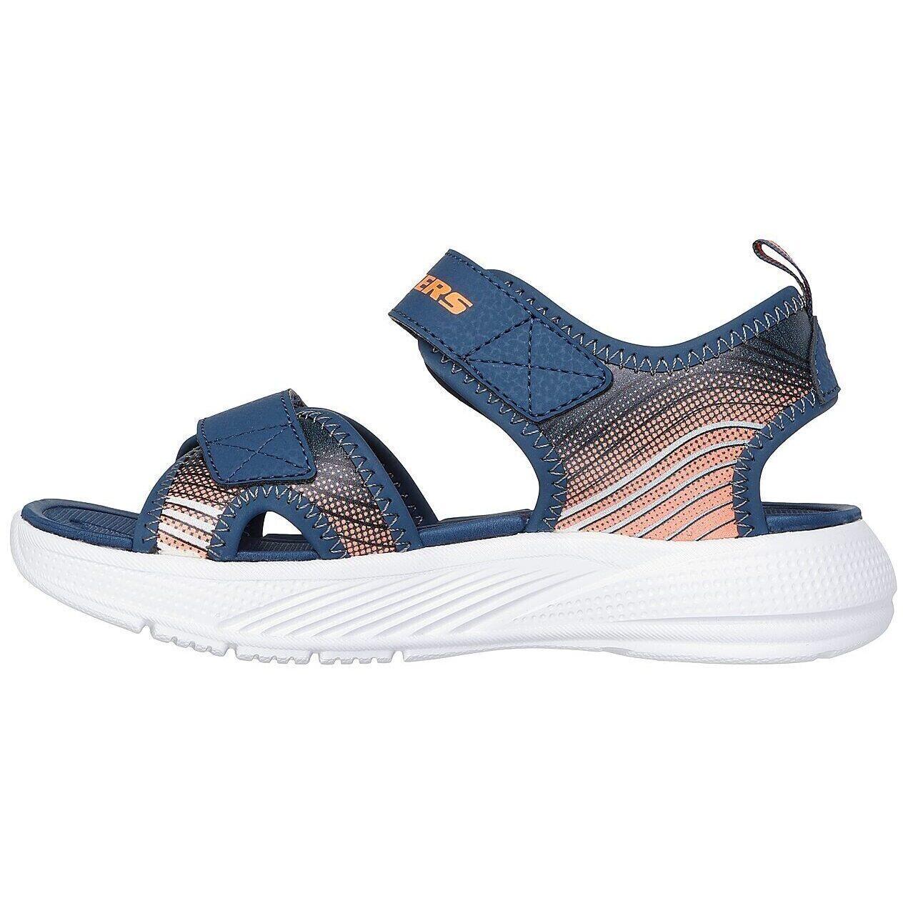 Sandalen Skechers Microspec-splash, Blauw, Kinderen 5/5