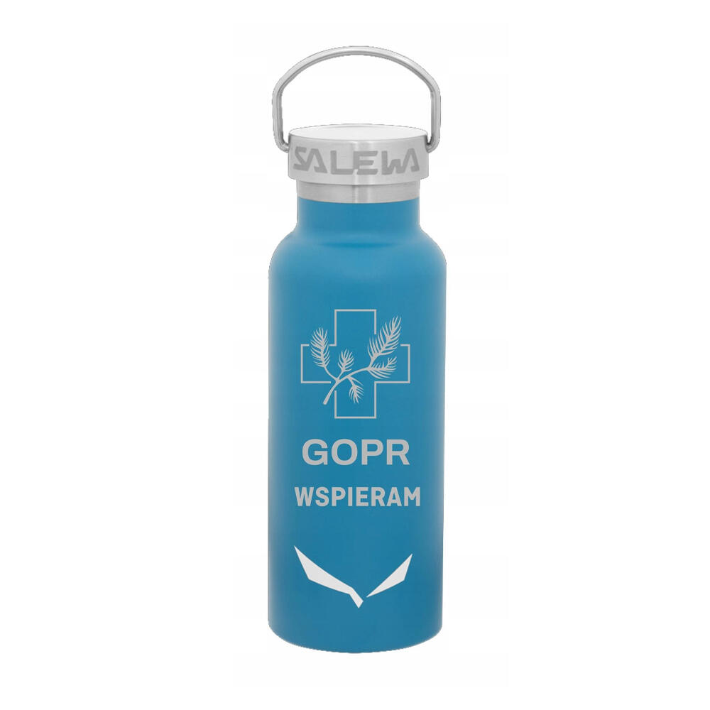 Stainless Steel 450ml Water Bottle (Blue)