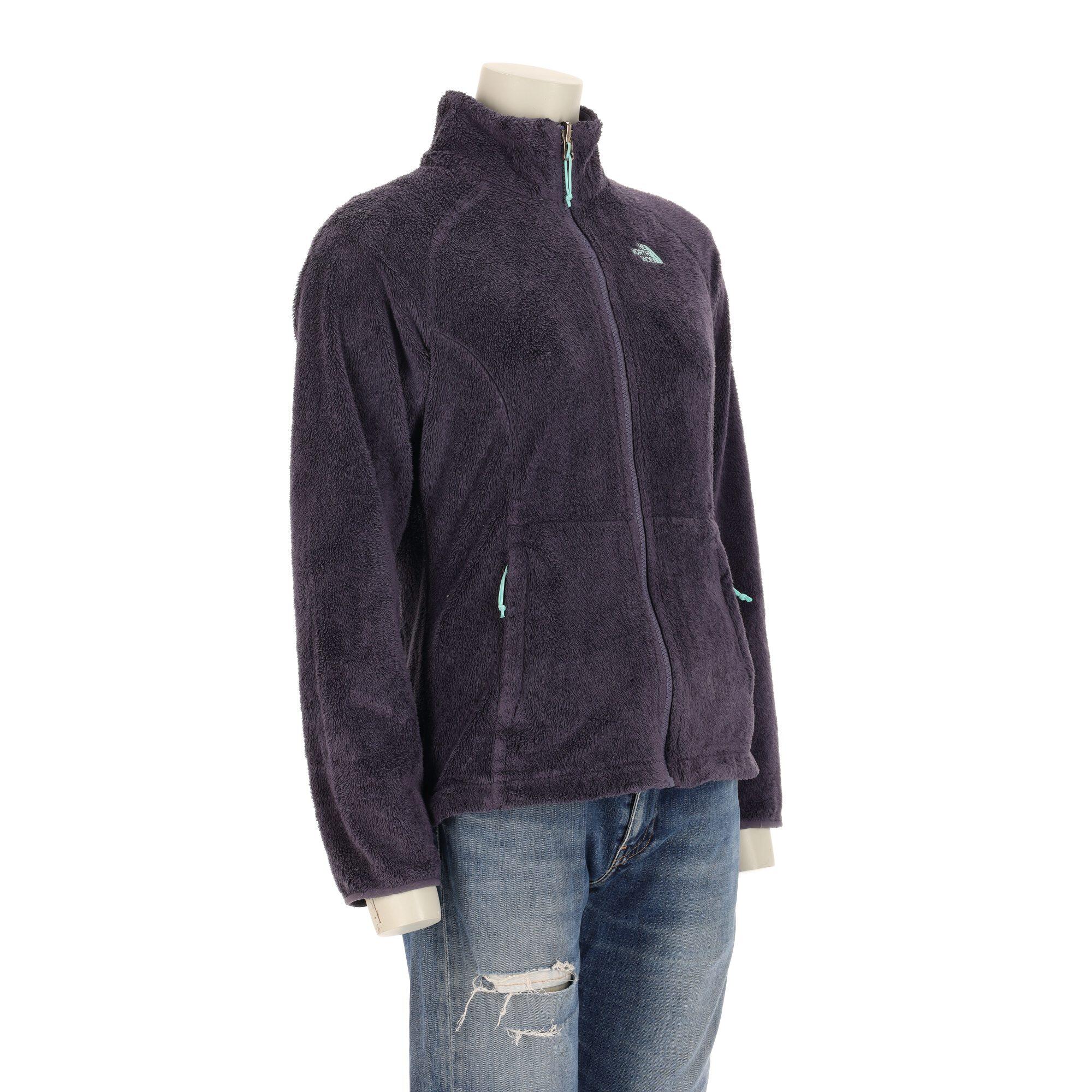 Seconda Mano - Giacca in pile viola Osito da donna TNF - Stato eccellente 4/7