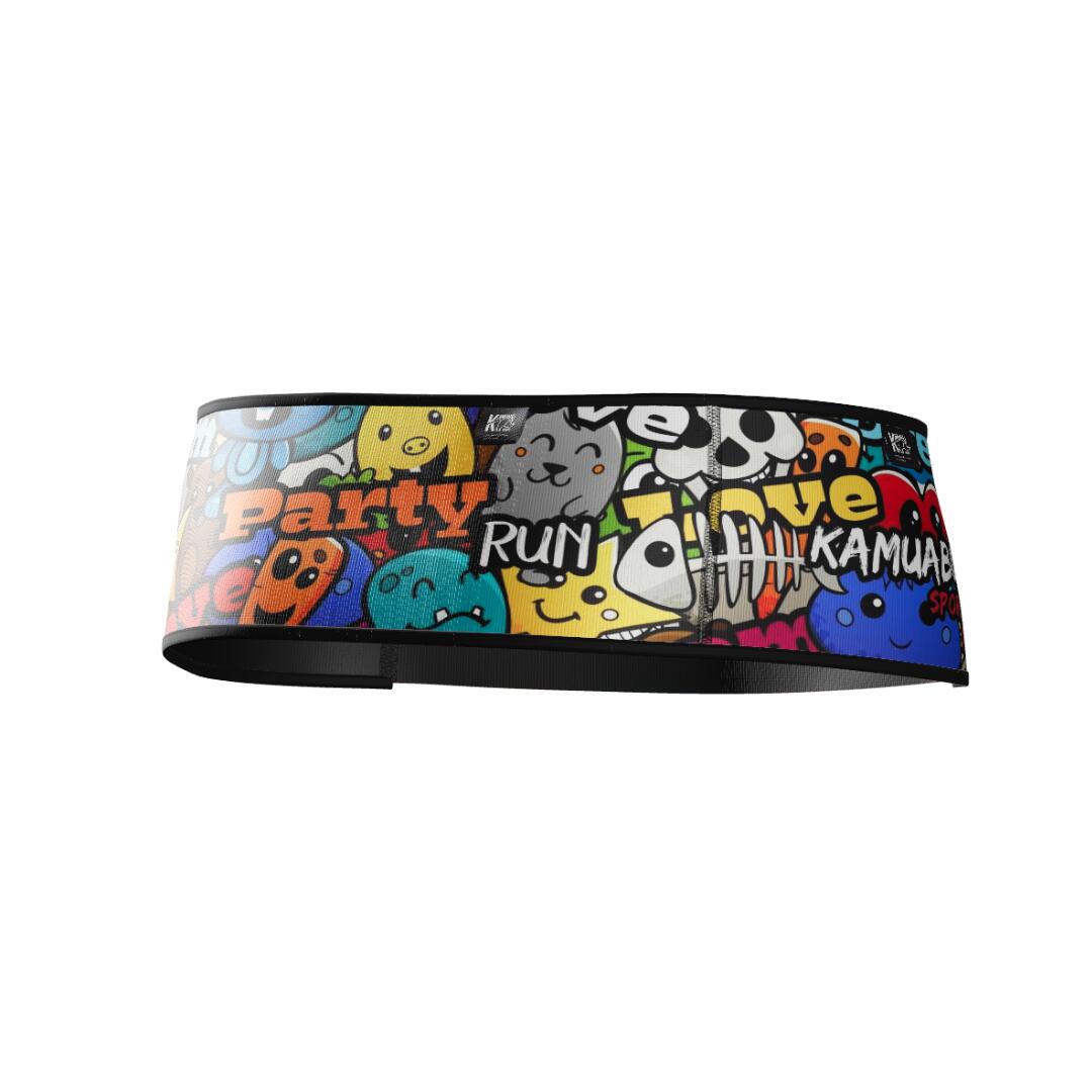CINTURA RUNNING KAMUABU - Ultraleggera e Reversibile 3/4