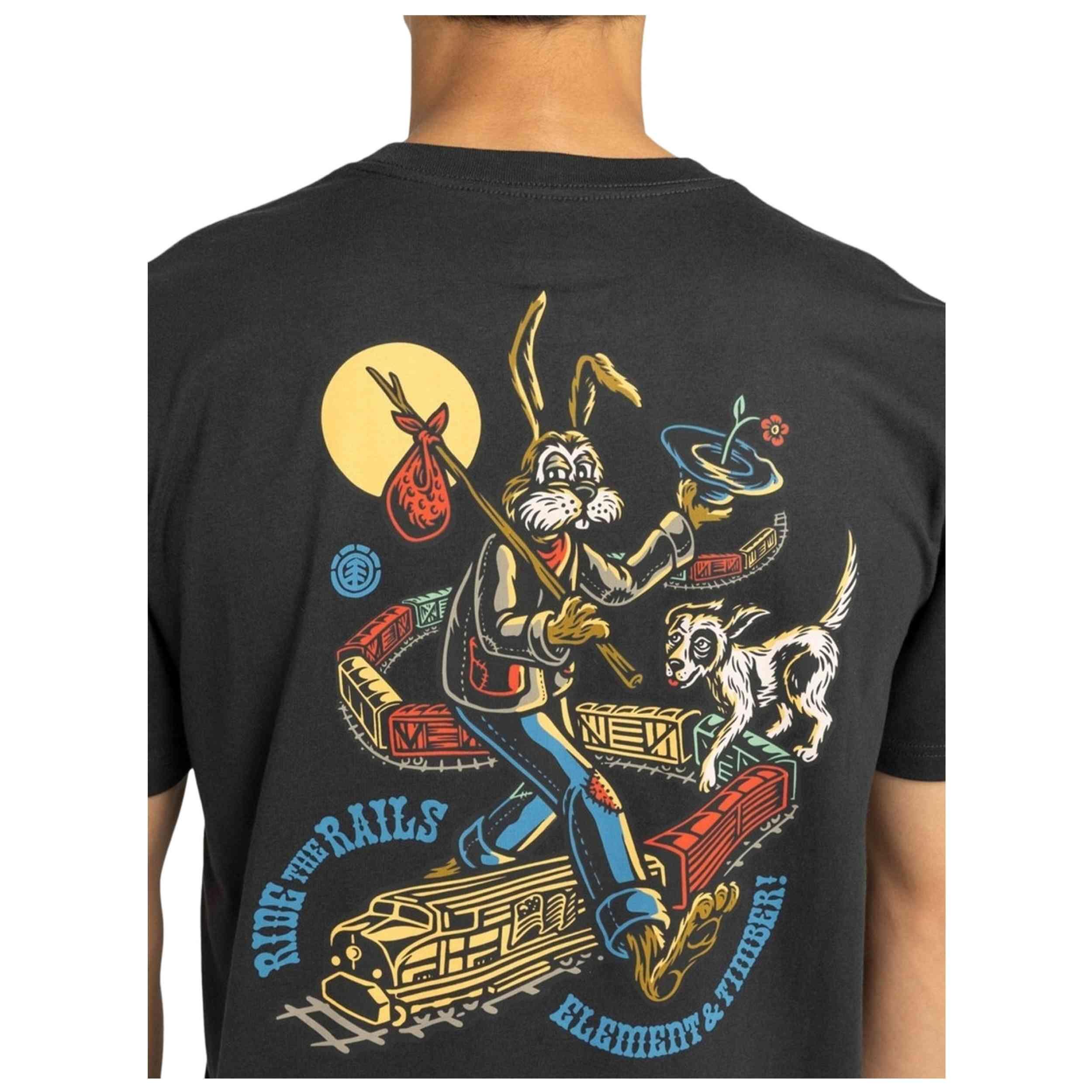 Camiseta de manga corta Element modelo ELYZT00575-KTA0 para hombre 4/5