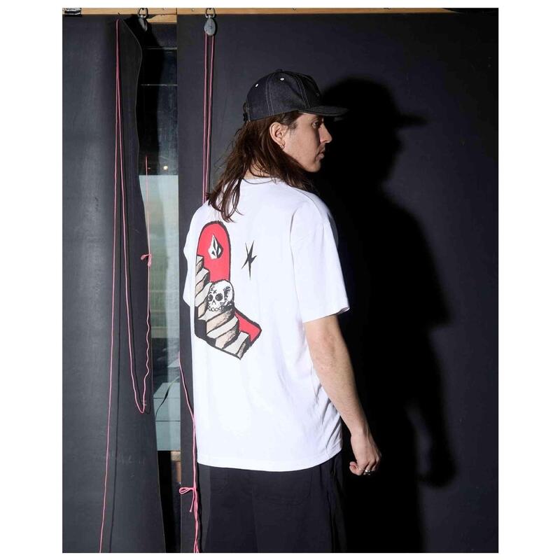 Tricou Volcom Seth Conboy Alb
