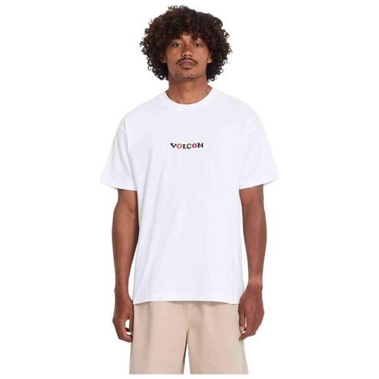 Maglia a maniche corte Volcom modello A4312672-WHT per uomini