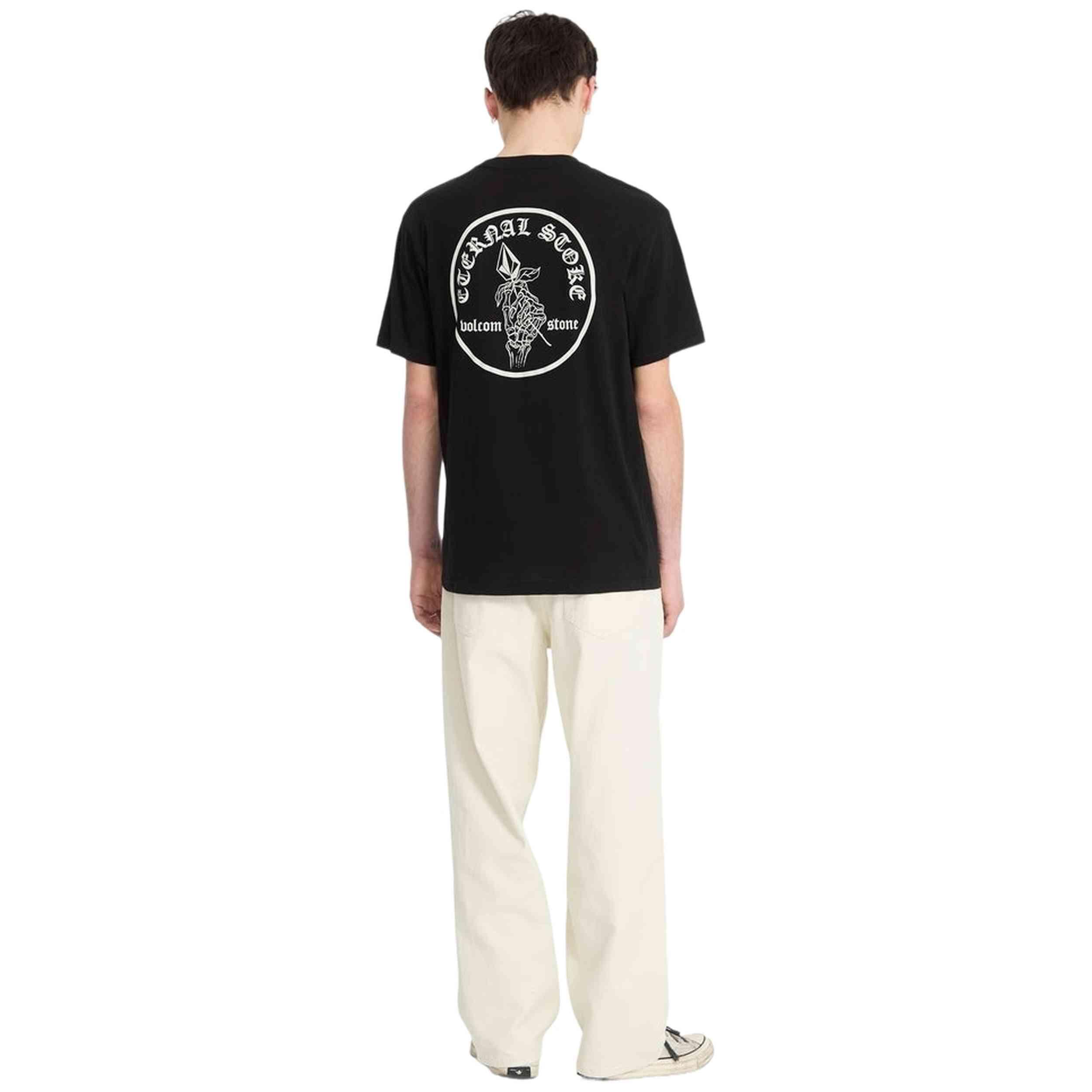 Kurzarmshirt Volcom Modell A5012614-BLK für männer 5/5
