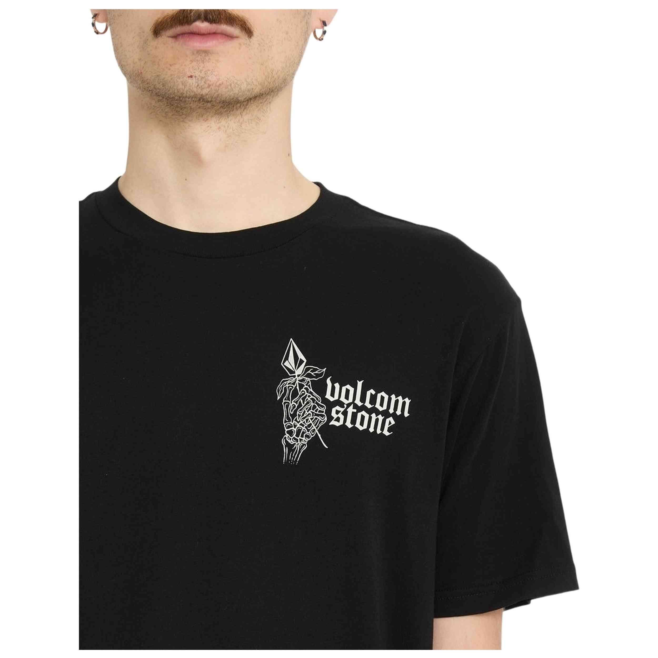 Kurzarmshirt Volcom Modell A5012614-BLK für männer 4/5