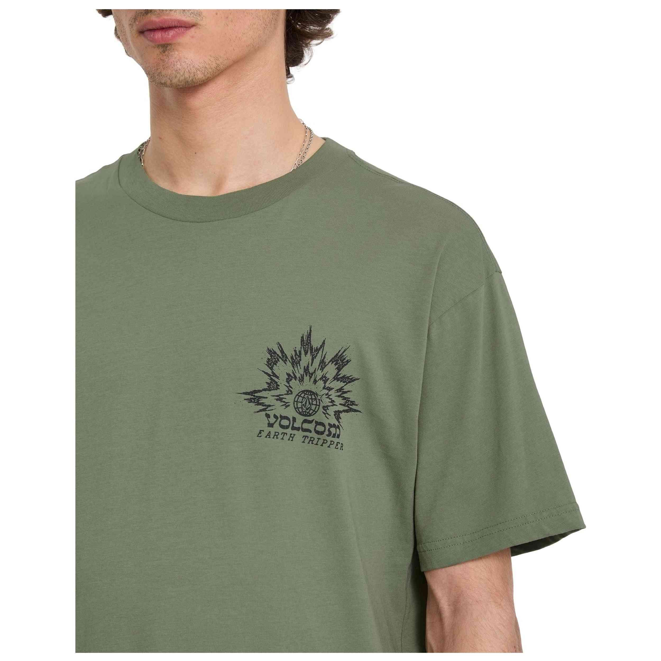 Kurzarmshirt Volcom Modell A5012611-BLV für männer 5/5