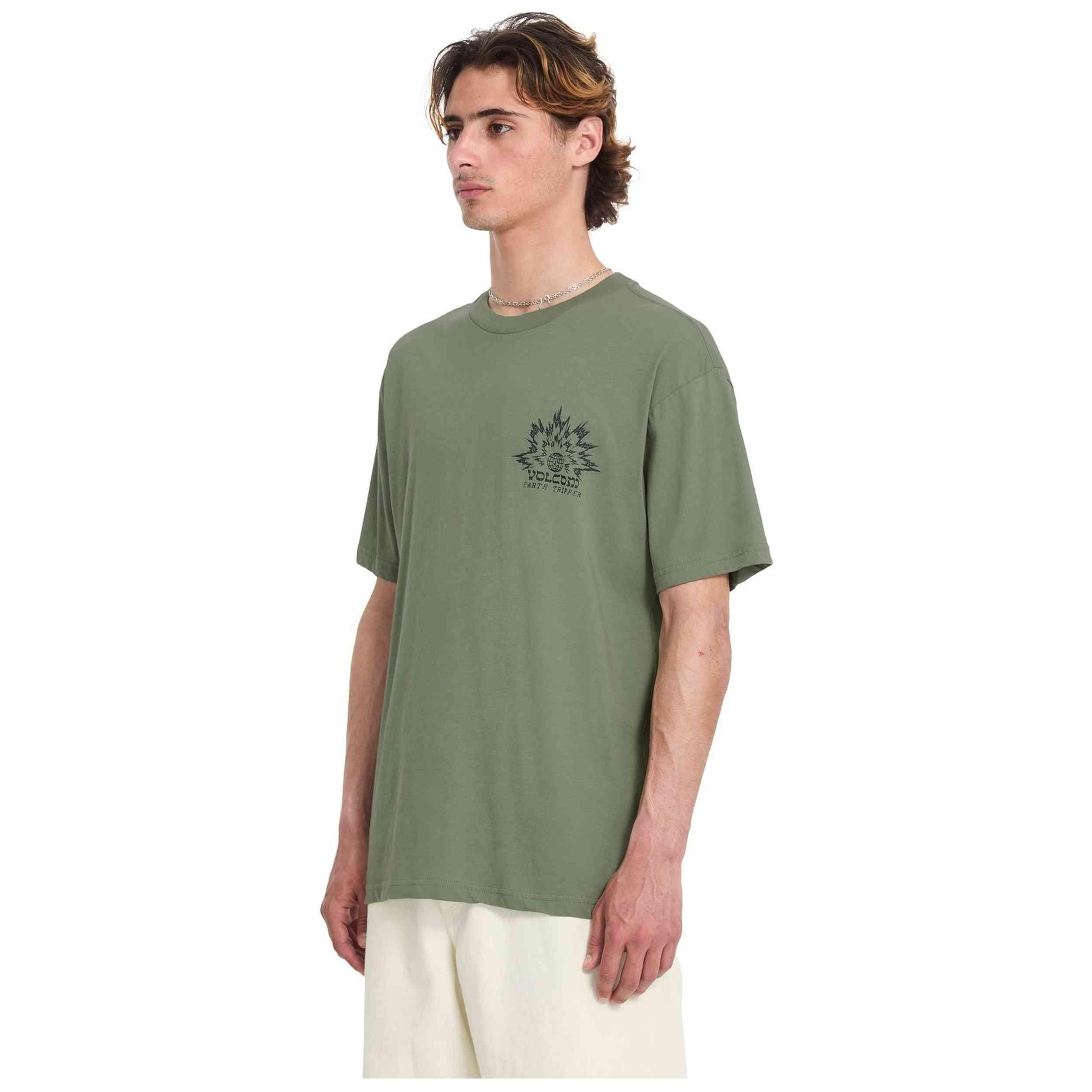 Kurzarmshirt Volcom Modell A5012611-BLV für männer 4/5