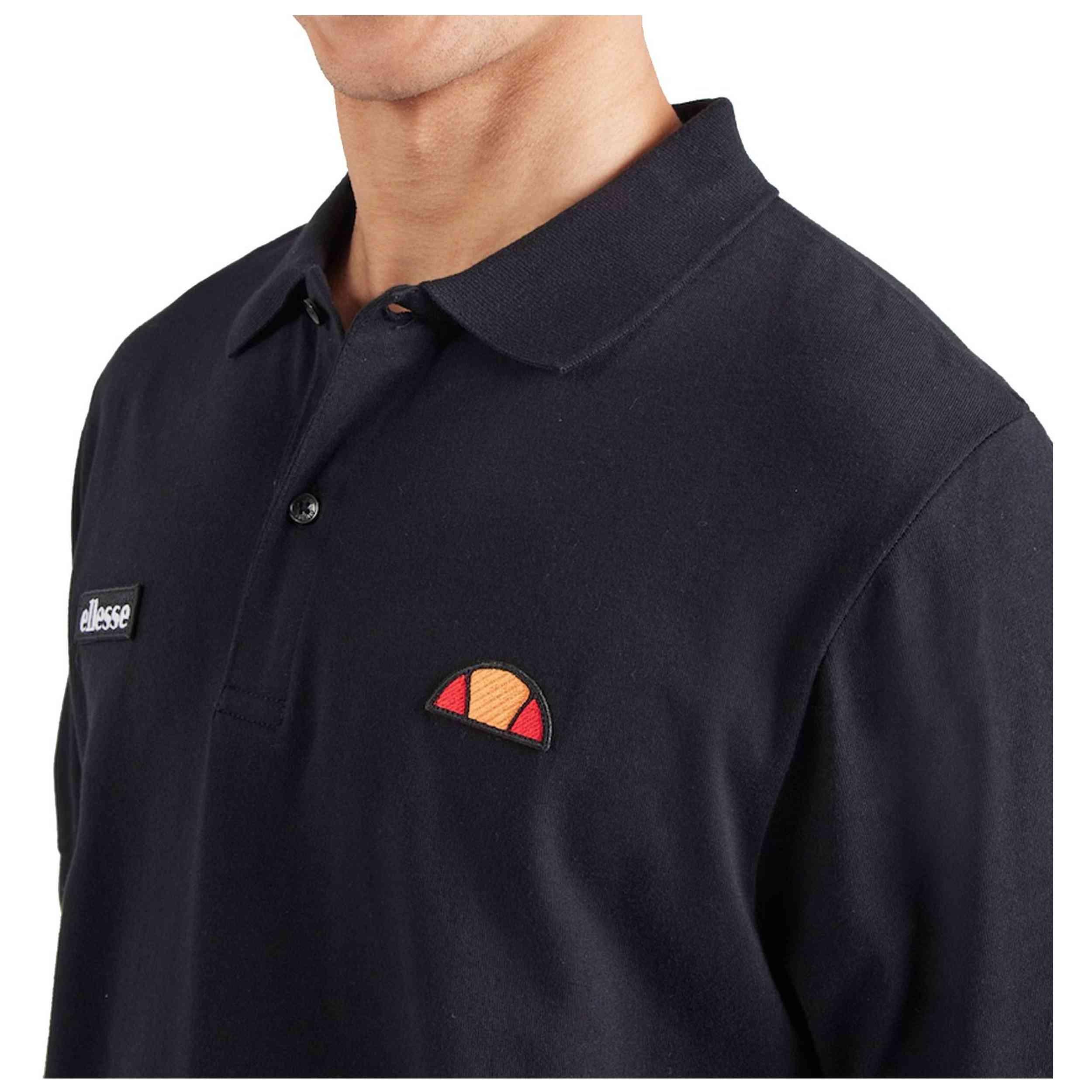 Polo a maniche corte Ellesse modello SHB01004-BLK per uomini 3/3