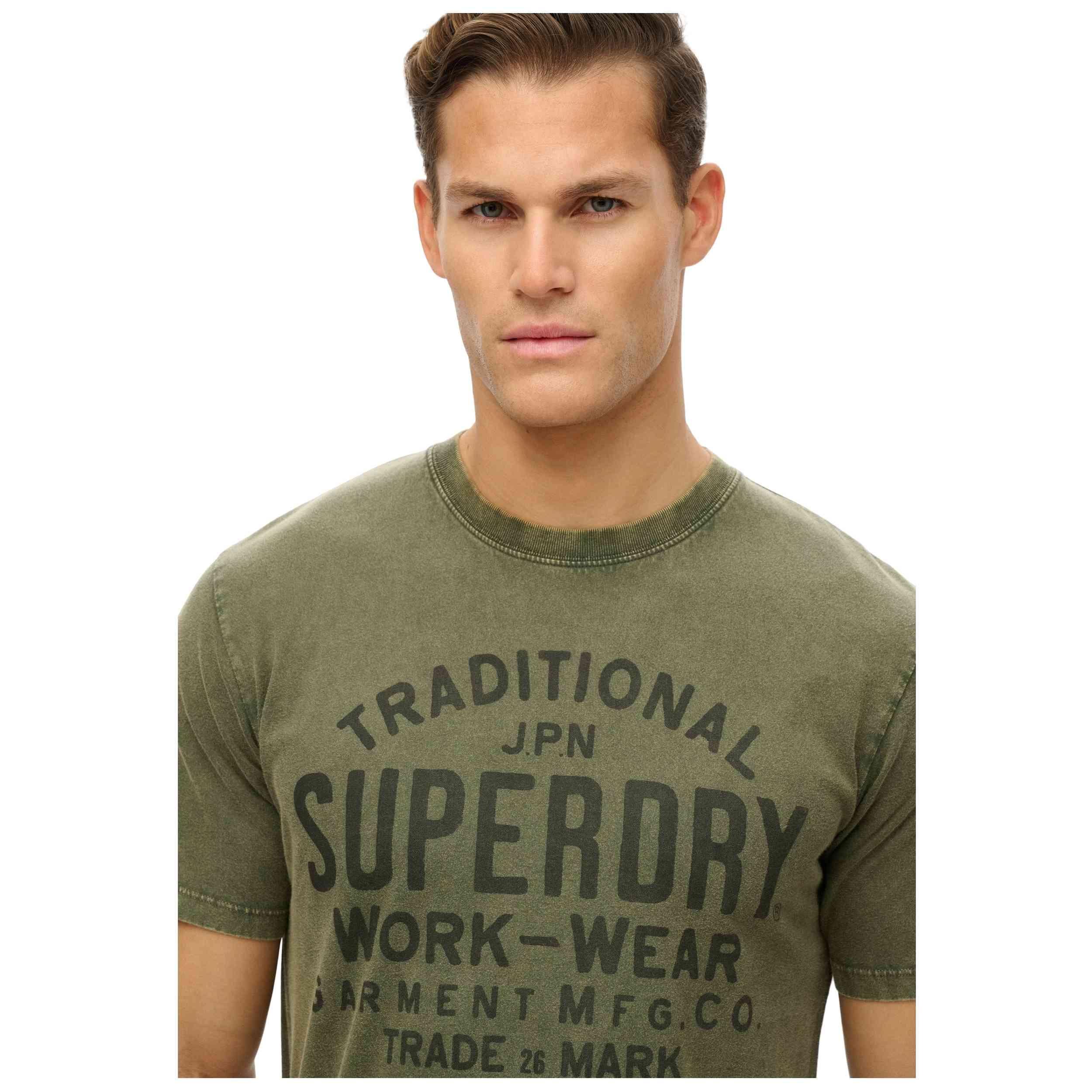 Maglia a maniche corte Superdry modello M1012204A_9IO per uomini 3/5