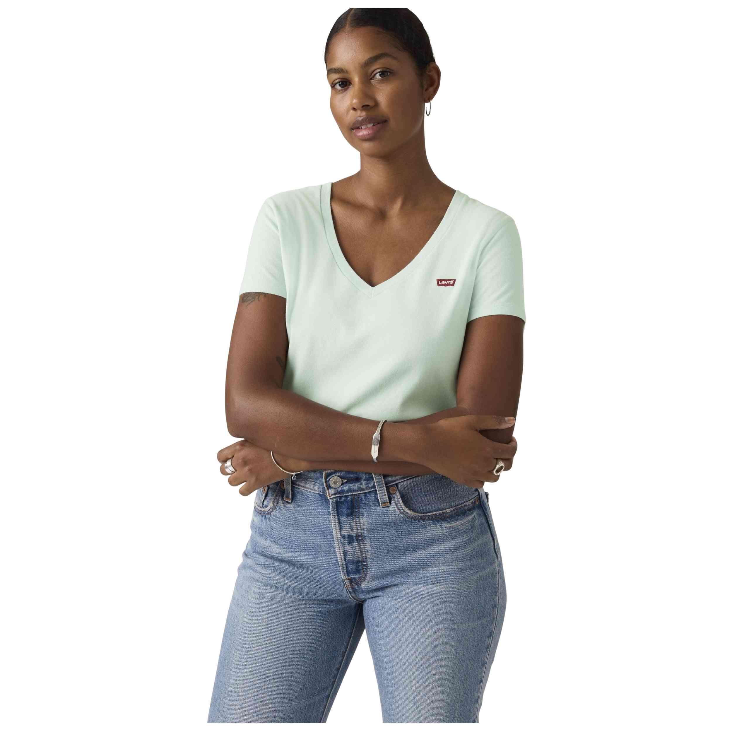 T-shirt met korte mouwen Levi's model 300303200006 voor vrouwen 2/5