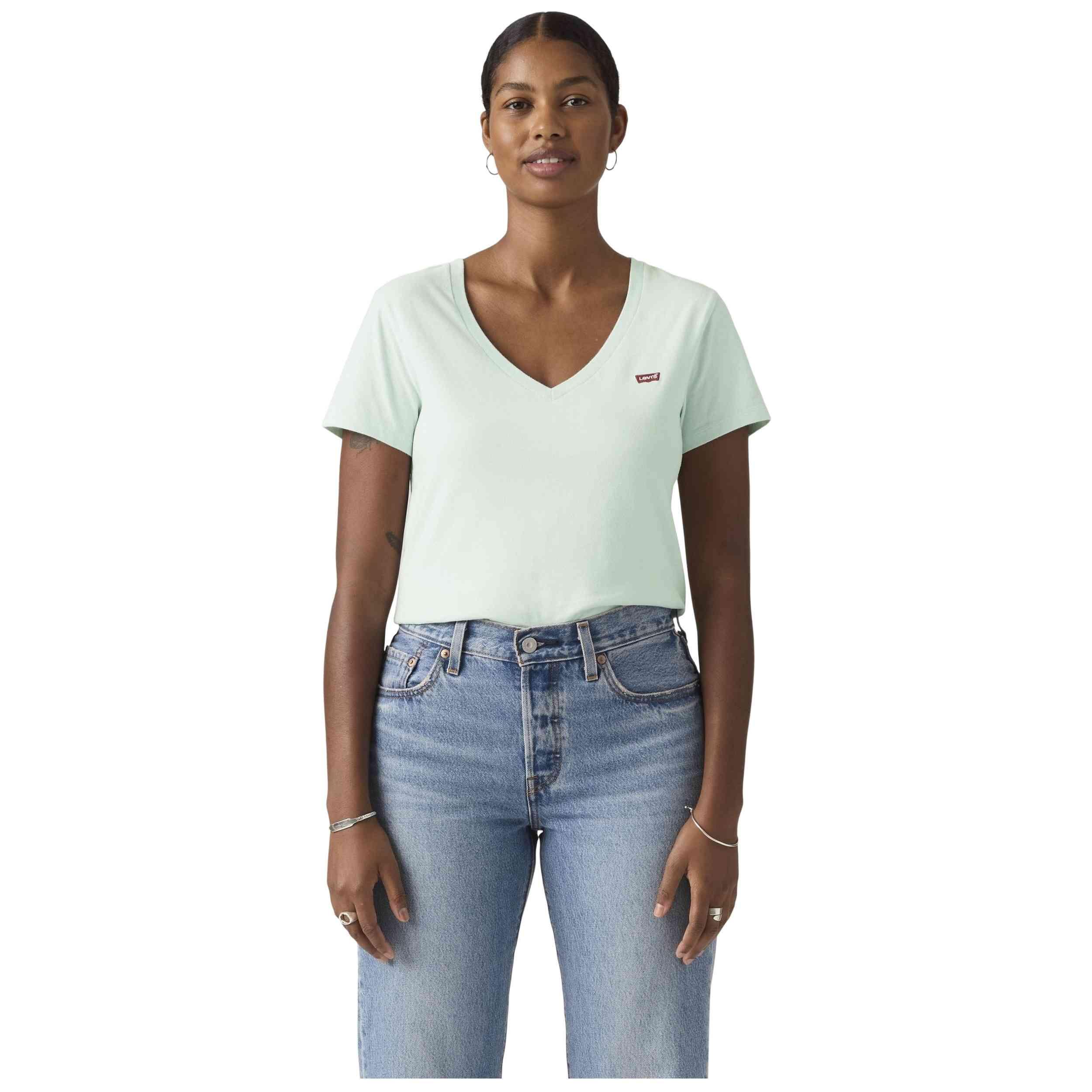 T-shirt met korte mouwen Levi's model 300303200006 voor vrouwen 1/5