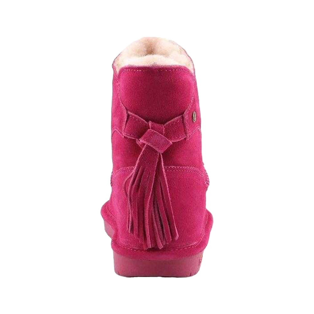 Stivali Da Neve PelleDonna Bearpaw Mia Pom Berry Rosa 2/6