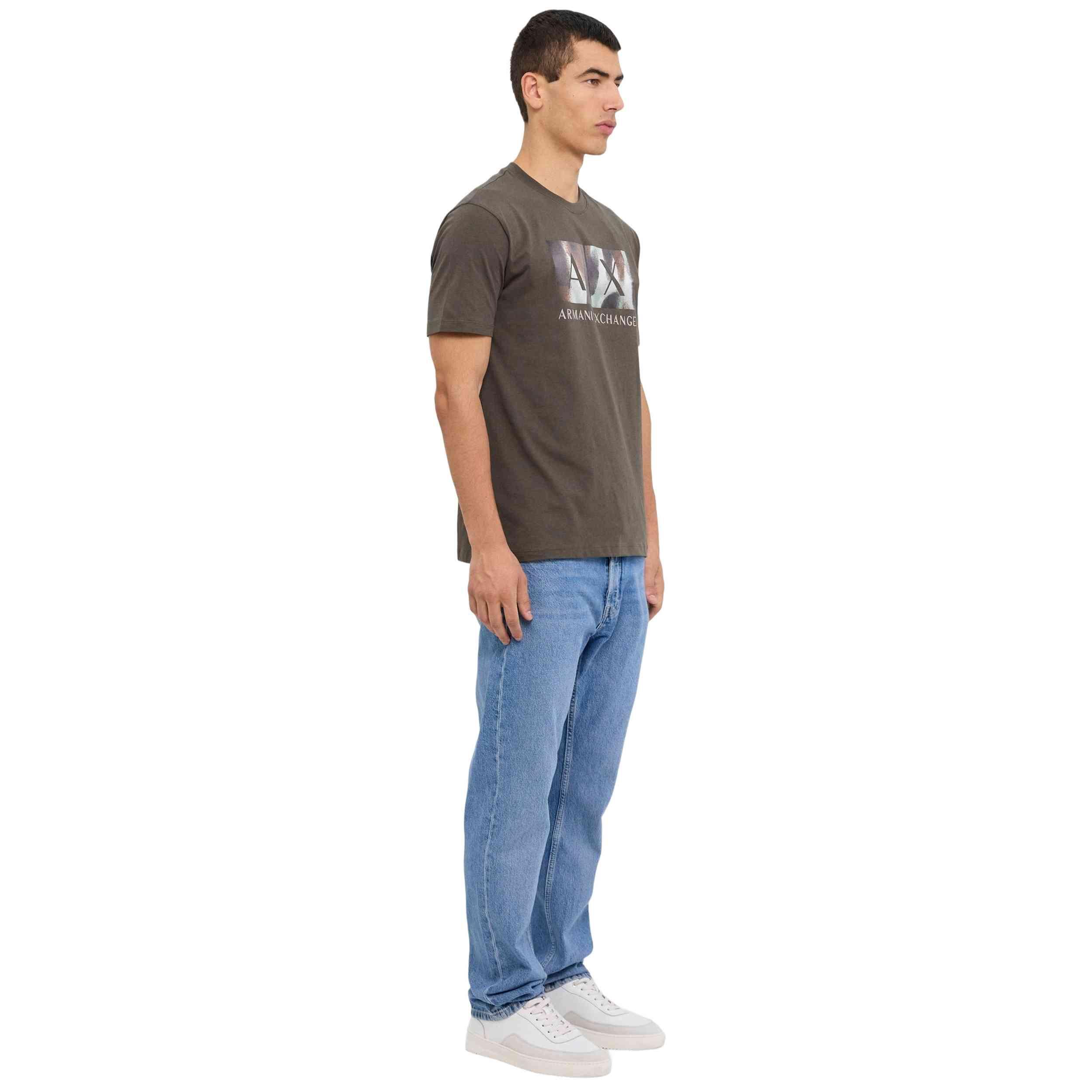 Camiseta de manga corta Armani exchange modelo 040302200008 para hombre 3/4