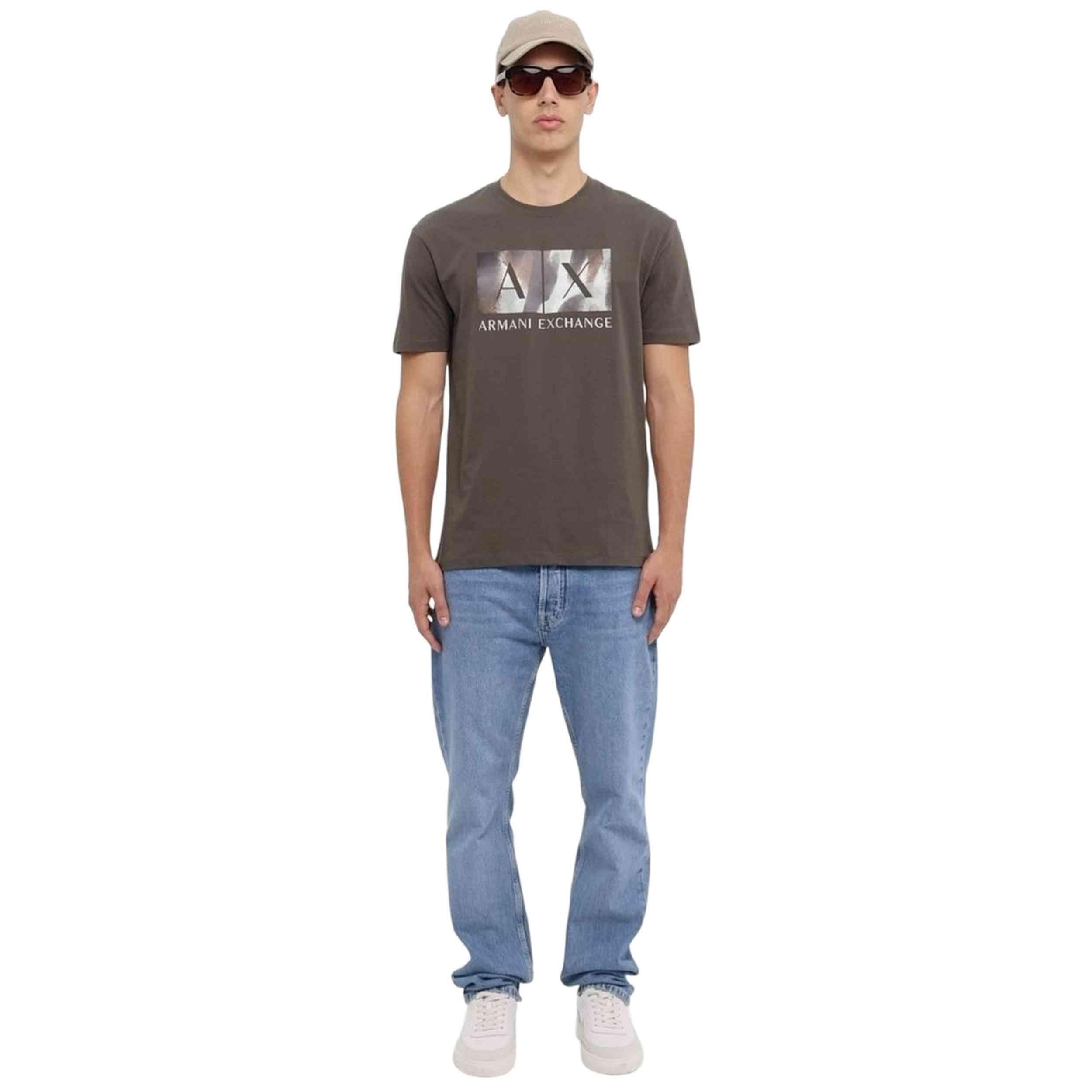 Camiseta de manga corta Armani exchange modelo 040302200008 para hombre 4/4