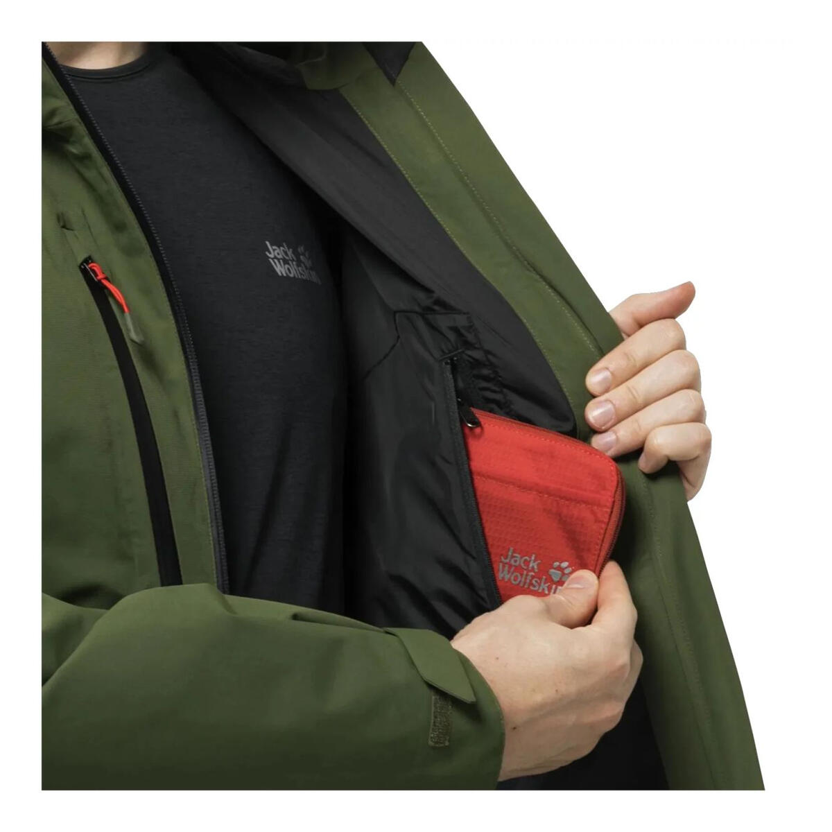 Veste EAGLE PEAK Homme (Vert) 4/4