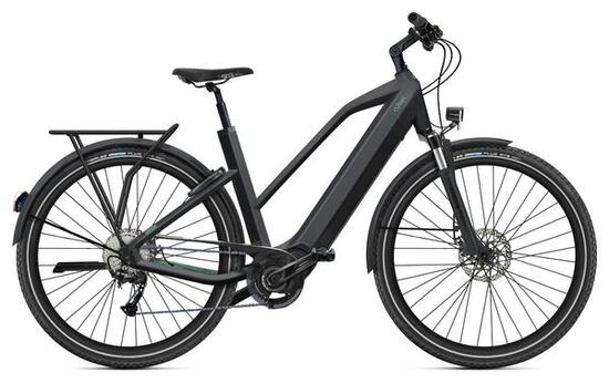 VTC Électrique O2 Feel iSwan Explorer Mid 6.2 Shimano Alivio 9V 540 Wh 26'' Noir