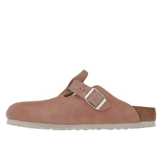 Schuhe Boston Soft Footbed Suede Pink Clay