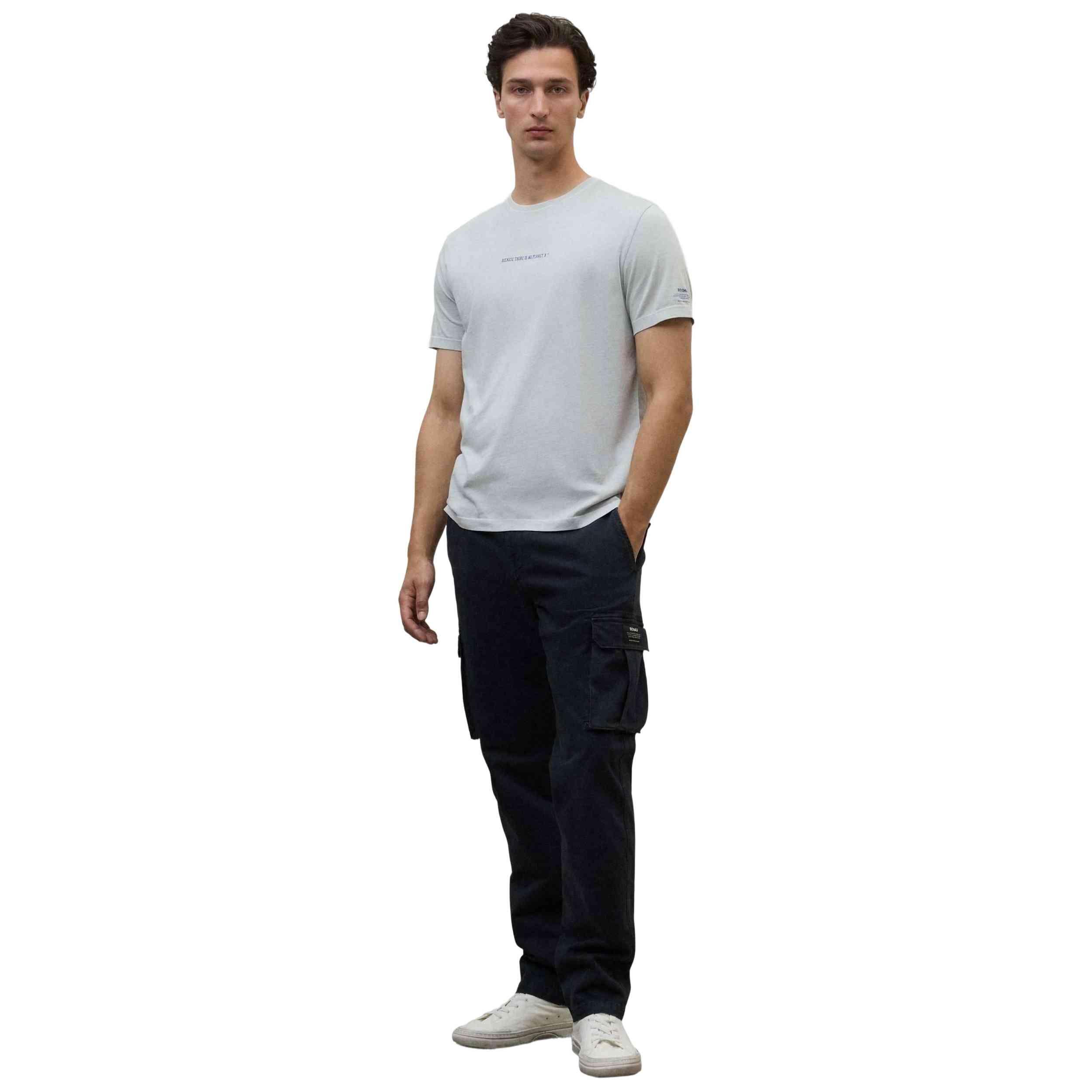 T-shirt met korte mouwen Ecoalf model GATSALMER0831_7 voor mannen 2/5
