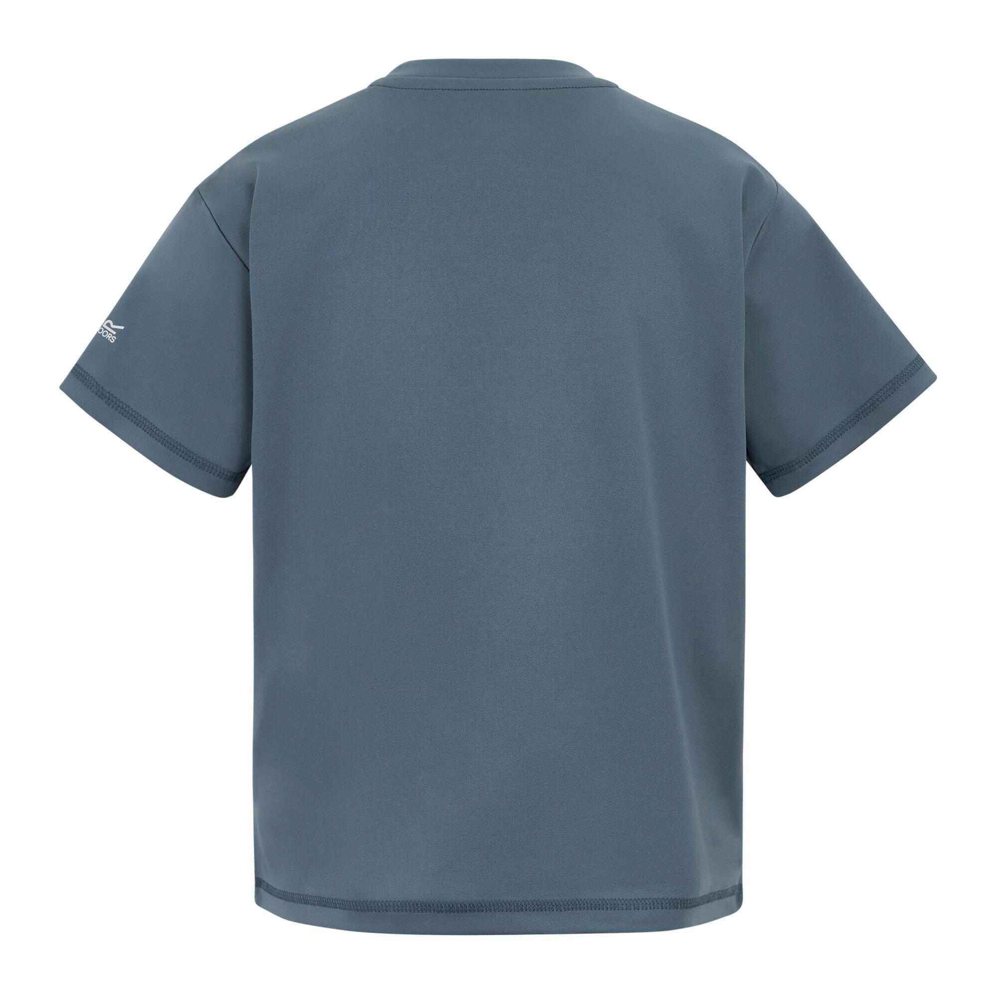 Camiseta Alvarado Diseño Bicicleta para Niños/Niñas Azul China 2/5