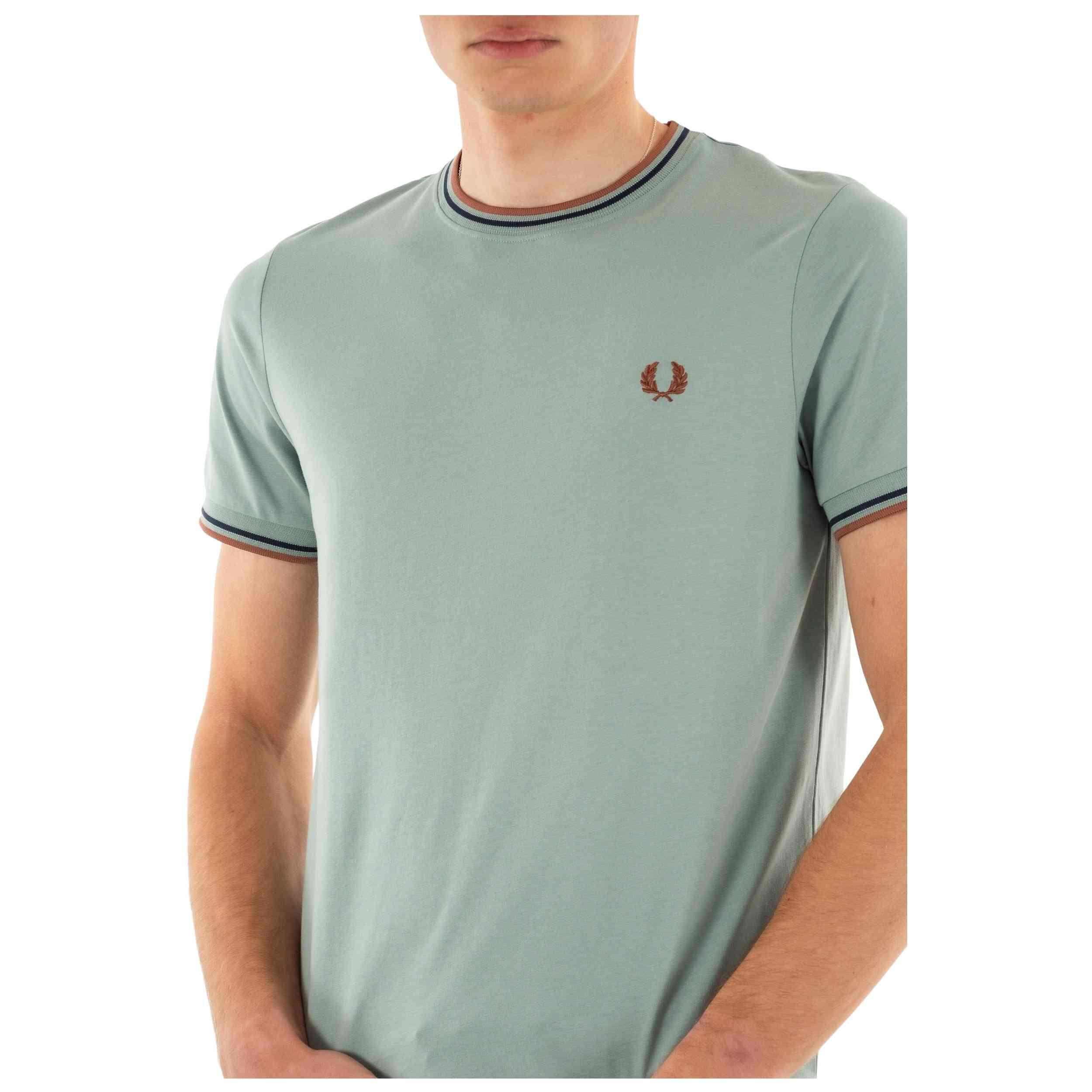 T-shirt met korte mouwen Fred perry model 124-14972278931800 voor mannen 4/5