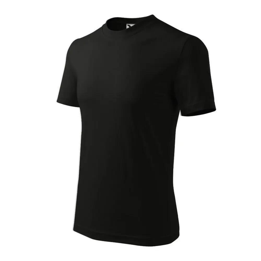 Unisex Adult Zwaar TShirt (Zwart) 3/3