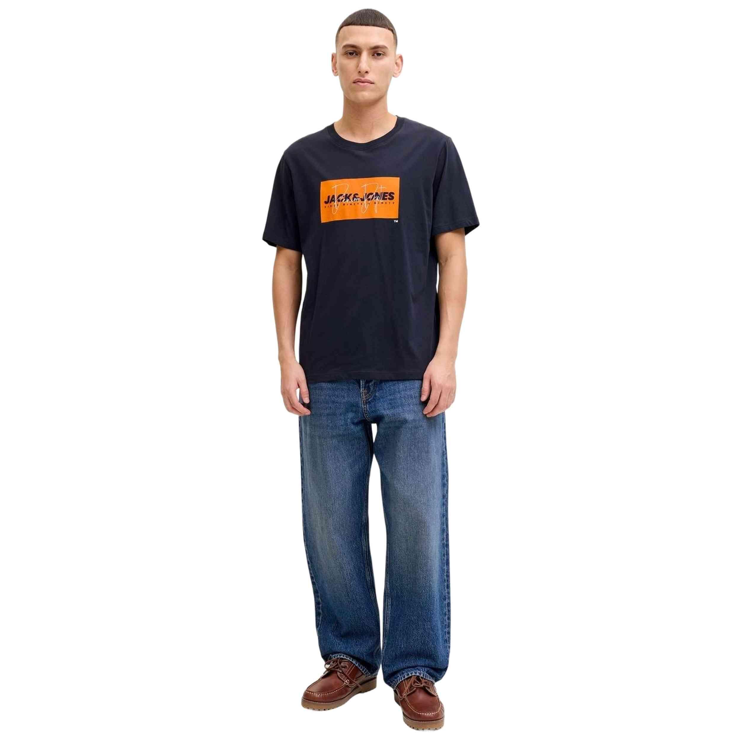 T-shirt Jack&jones modèle 12288492-BRIGHT-WHITE pour homme 5/5