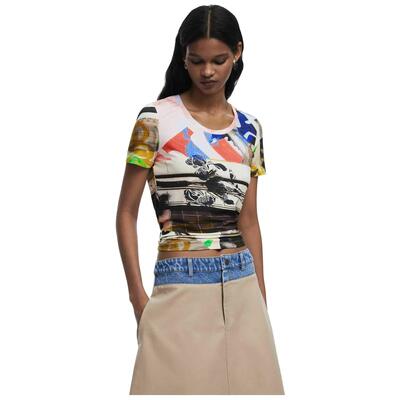 T-shirt met korte mouwen desigual model desig0303202 voor vrouwen
