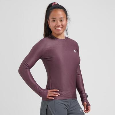 Maglia sportiva a maniche lunghe da donna