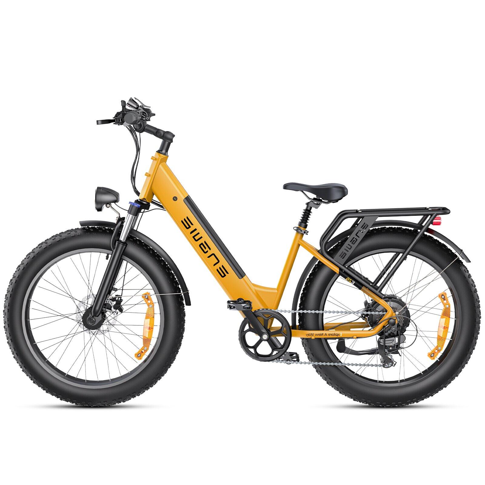 E26 ST Bicicleta eléctrica adulto 250W, 48V 16Ah, neumático ancho 26" 3/7