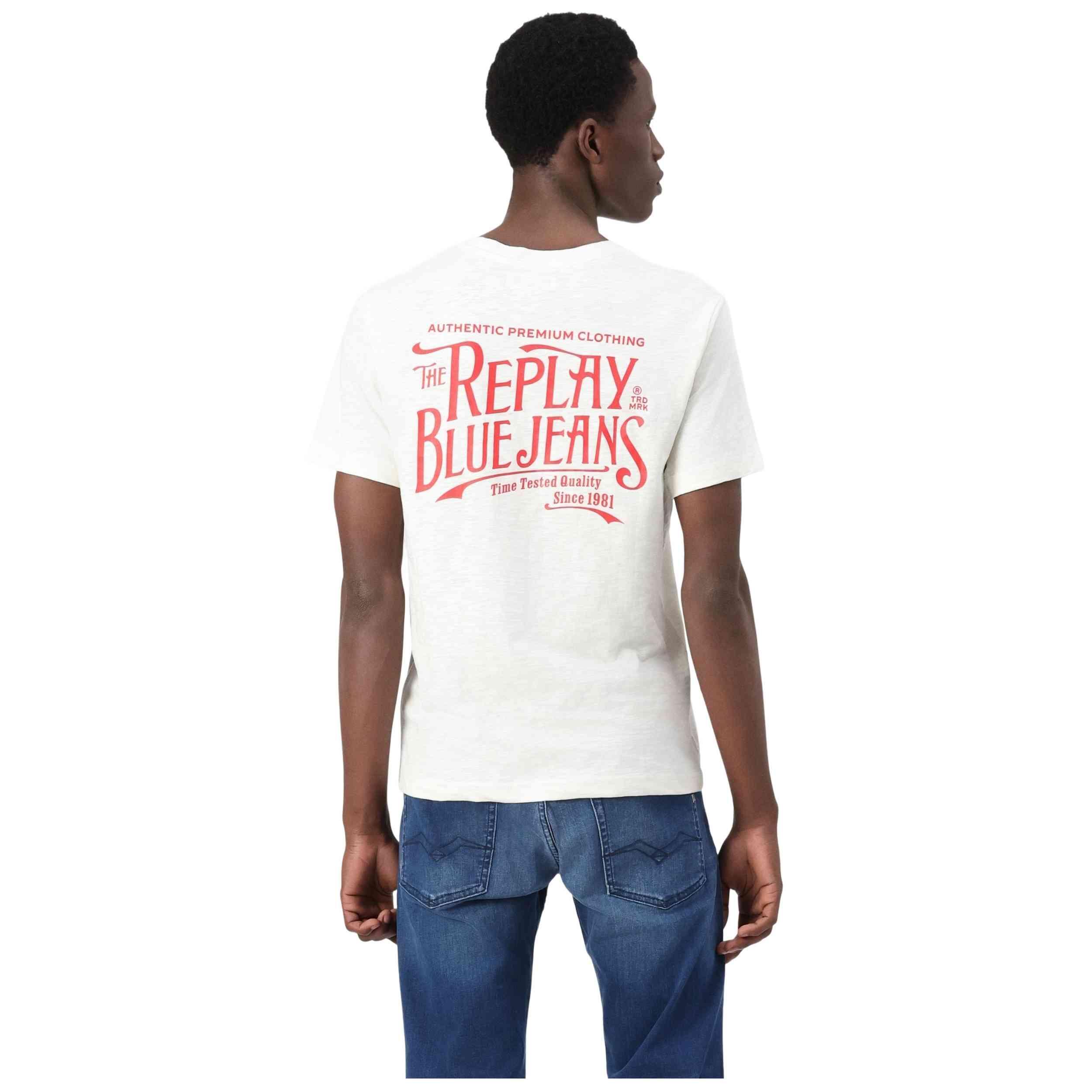 Camiseta de manga corta Replay modelo 077-50717006725459 para hombre 4/5