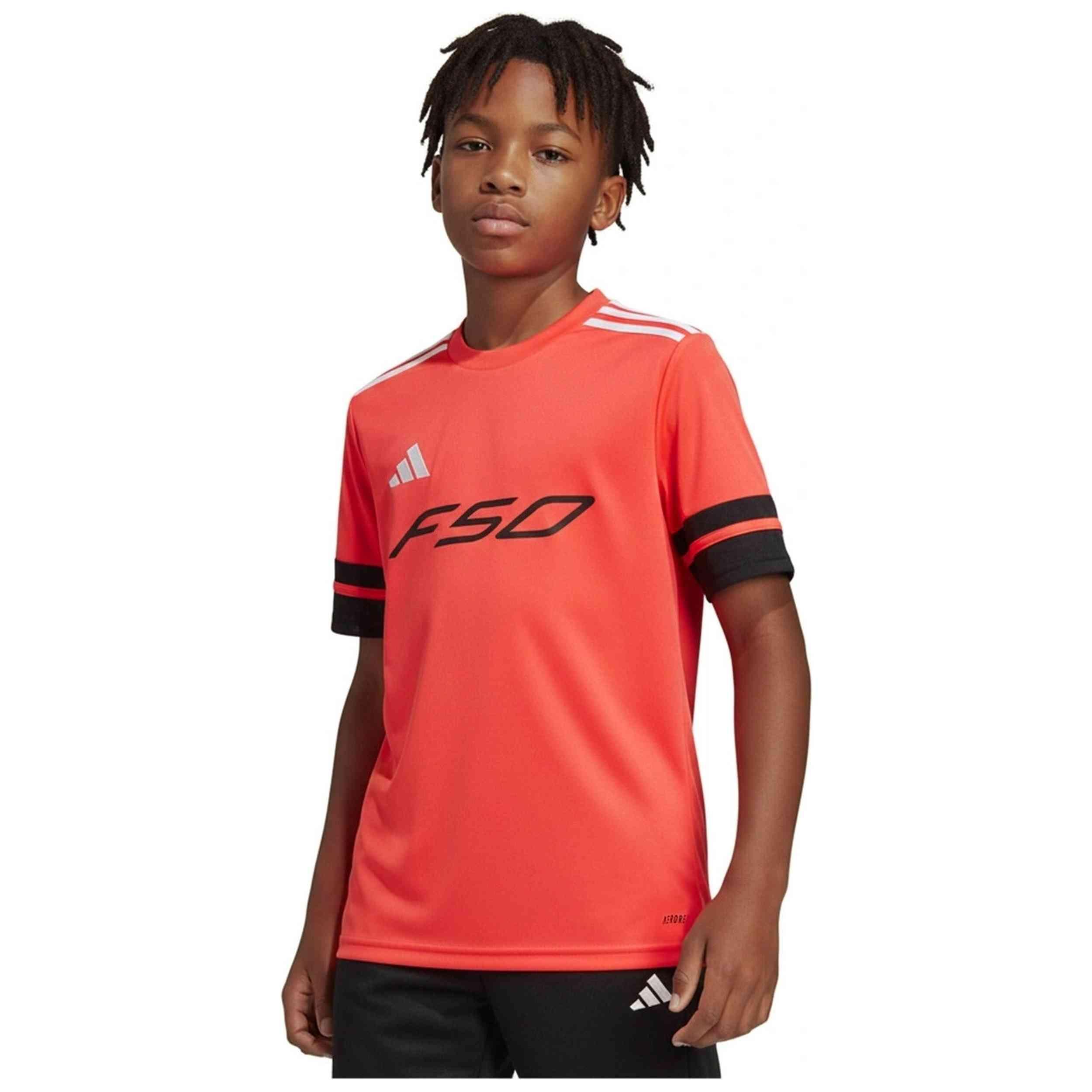 Maglia a maniche corte Adidas modello KH0476 per ragazzi 2/5