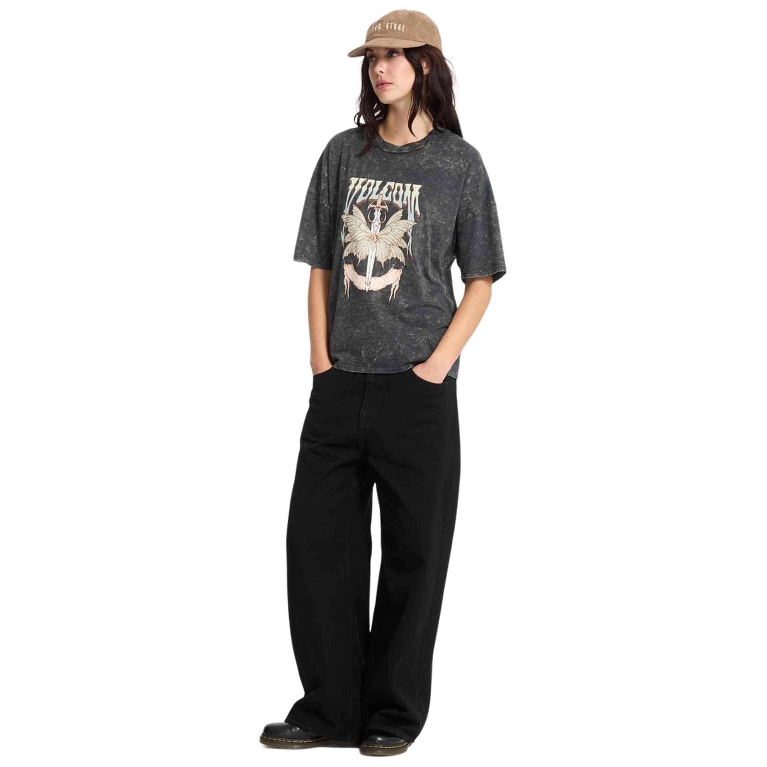 Camiseta de manga corta Volcom modelo B3532511-GRT para mujer 5/5