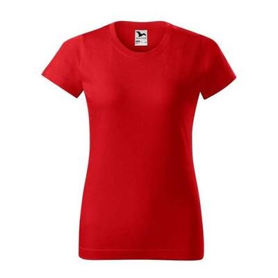 Dames basic tshirt (roze)
