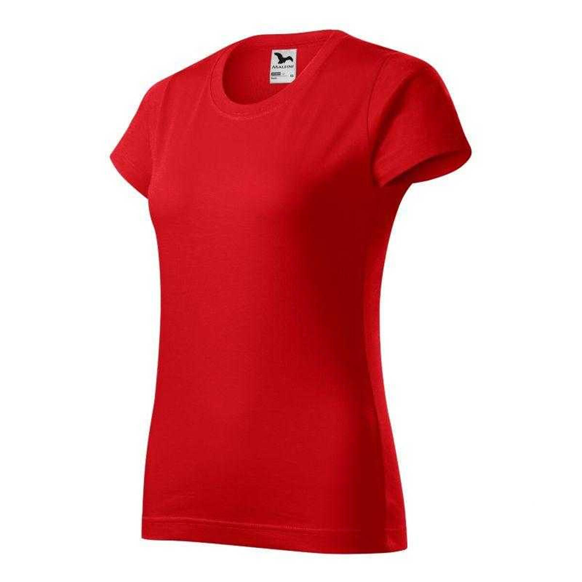 Tshirt BASIC Femme (Rouge) 4/4