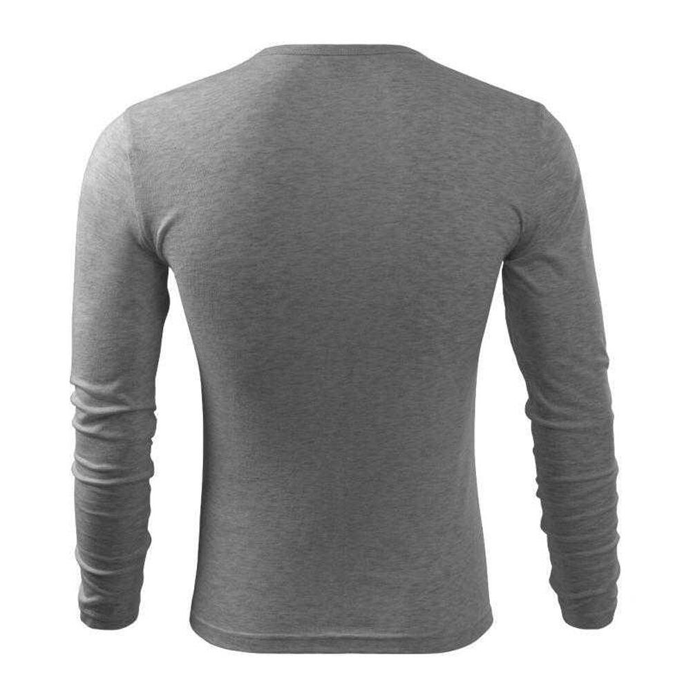 Camiseta de Manga Larga para Hombre Gris 2/5