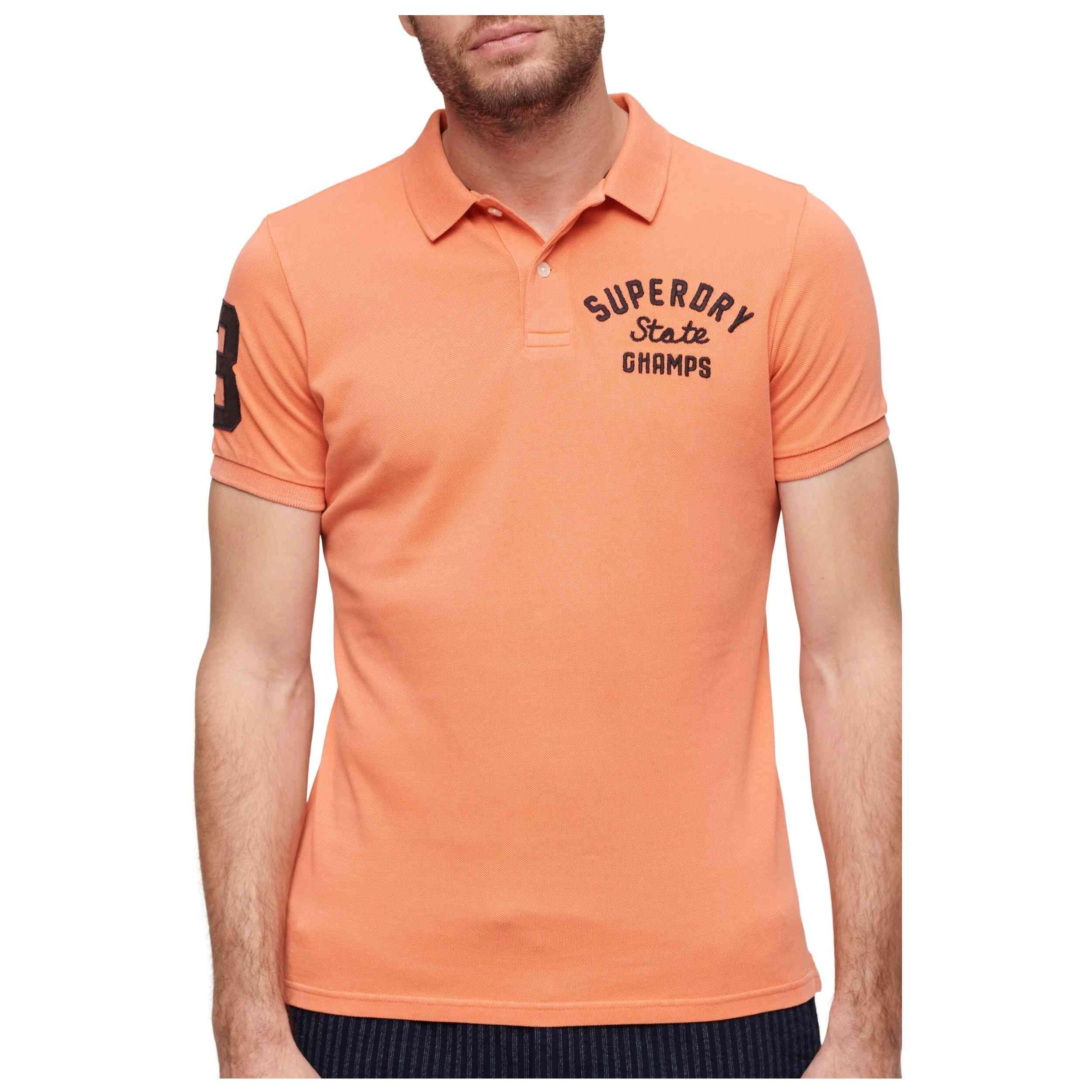 Polo a maniche corte Superdry modello M1110349A-YUG per uomini 3/5