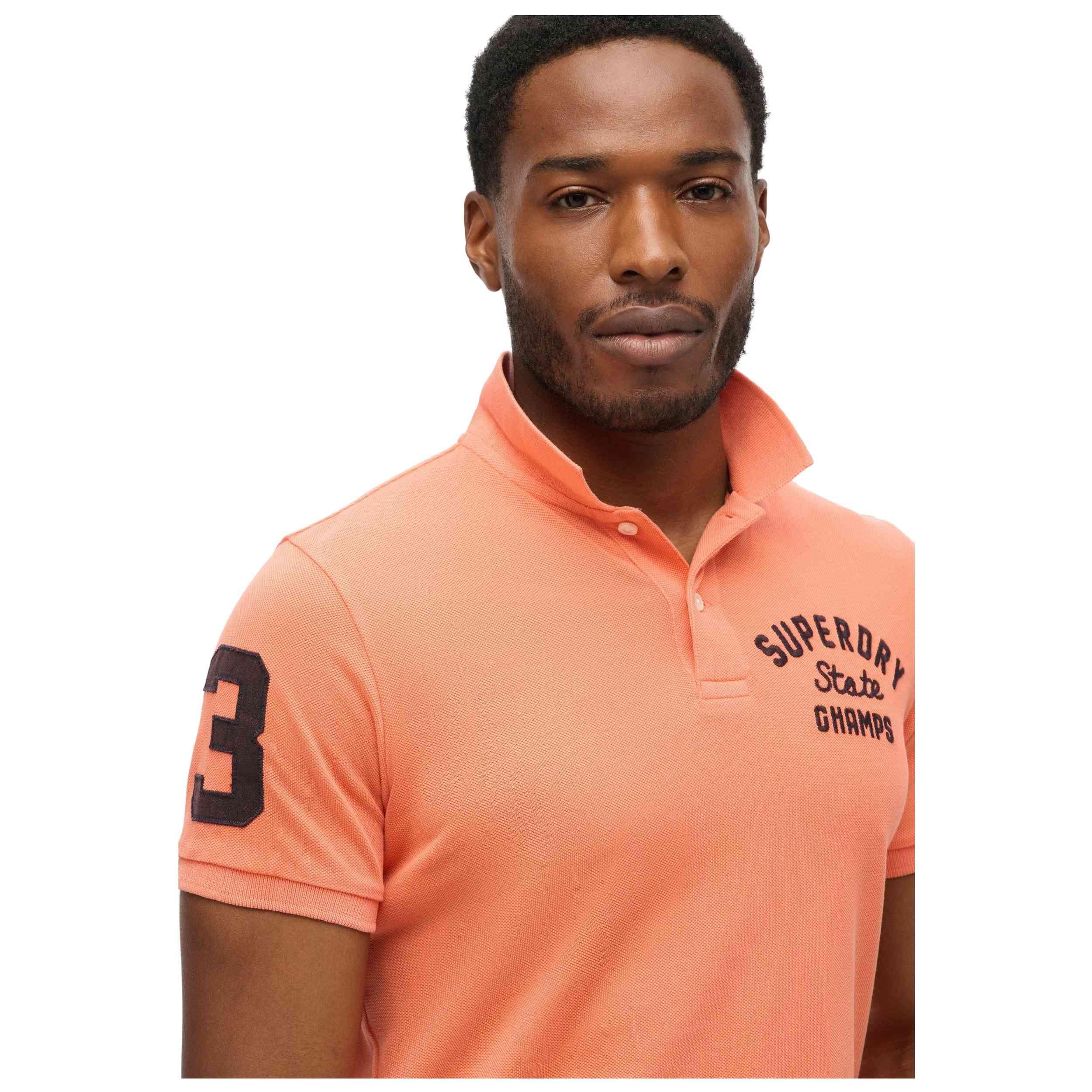 Polo a maniche corte Superdry modello M1110349A-YUG per uomini 5/5
