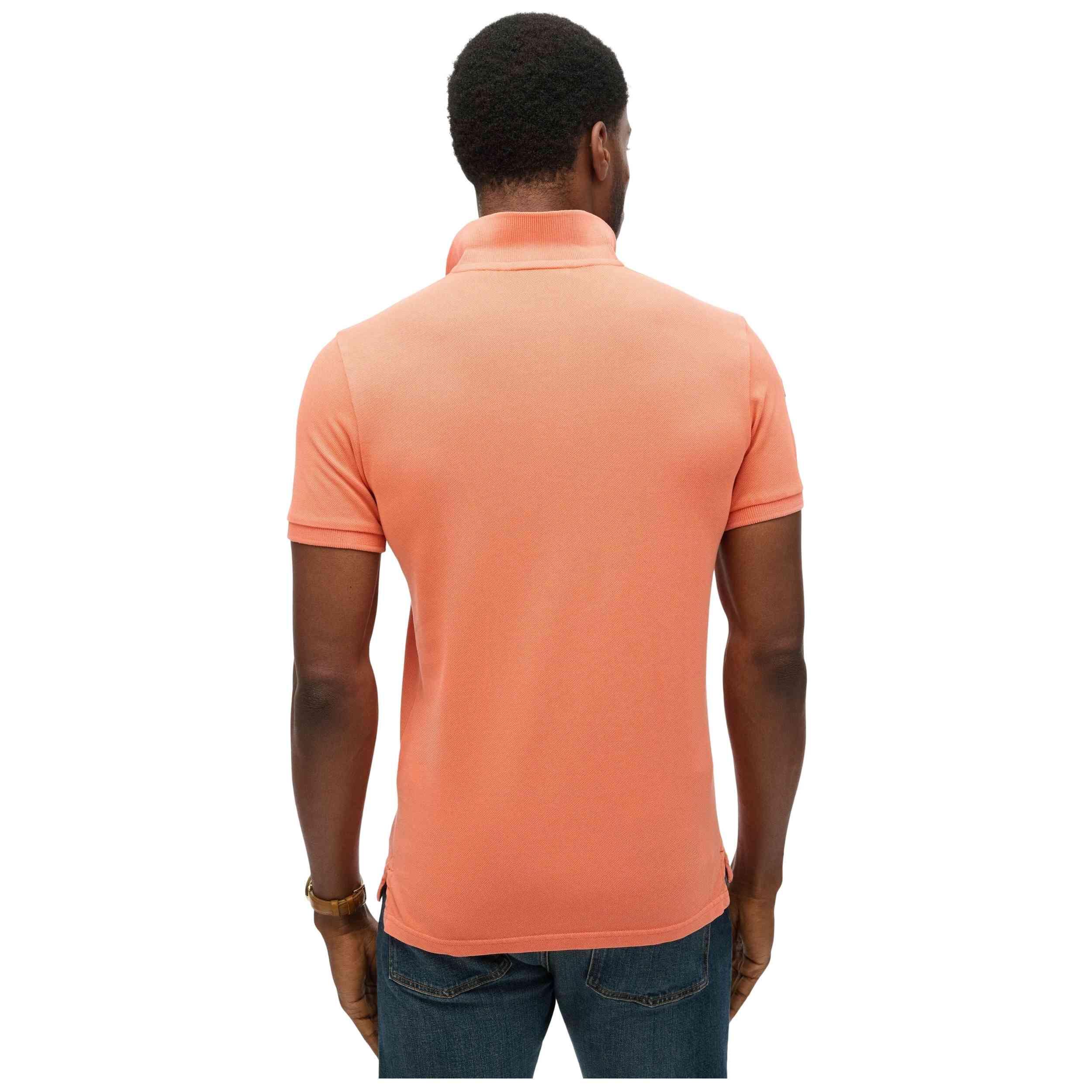 Polo a maniche corte Superdry modello M1110349A-YUG per uomini 4/5