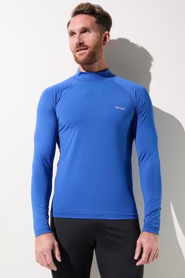 T-shirt de bain anti-UV Homme Bleu Riviera, Malibu, UPF 50+