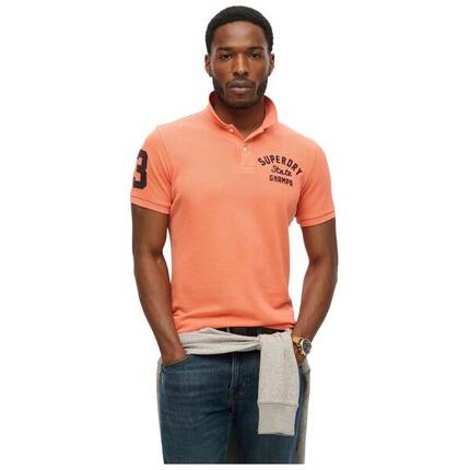 Polo à manches courtes Superdry modèle M1110349A-YUG pour homme