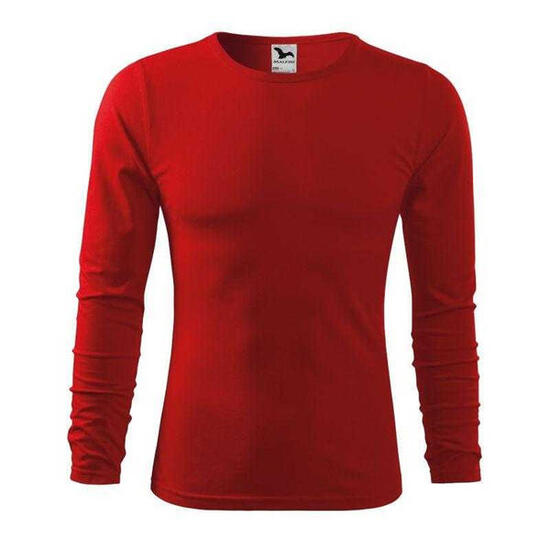 Tshirt Manches Longues Homme (Rouge)