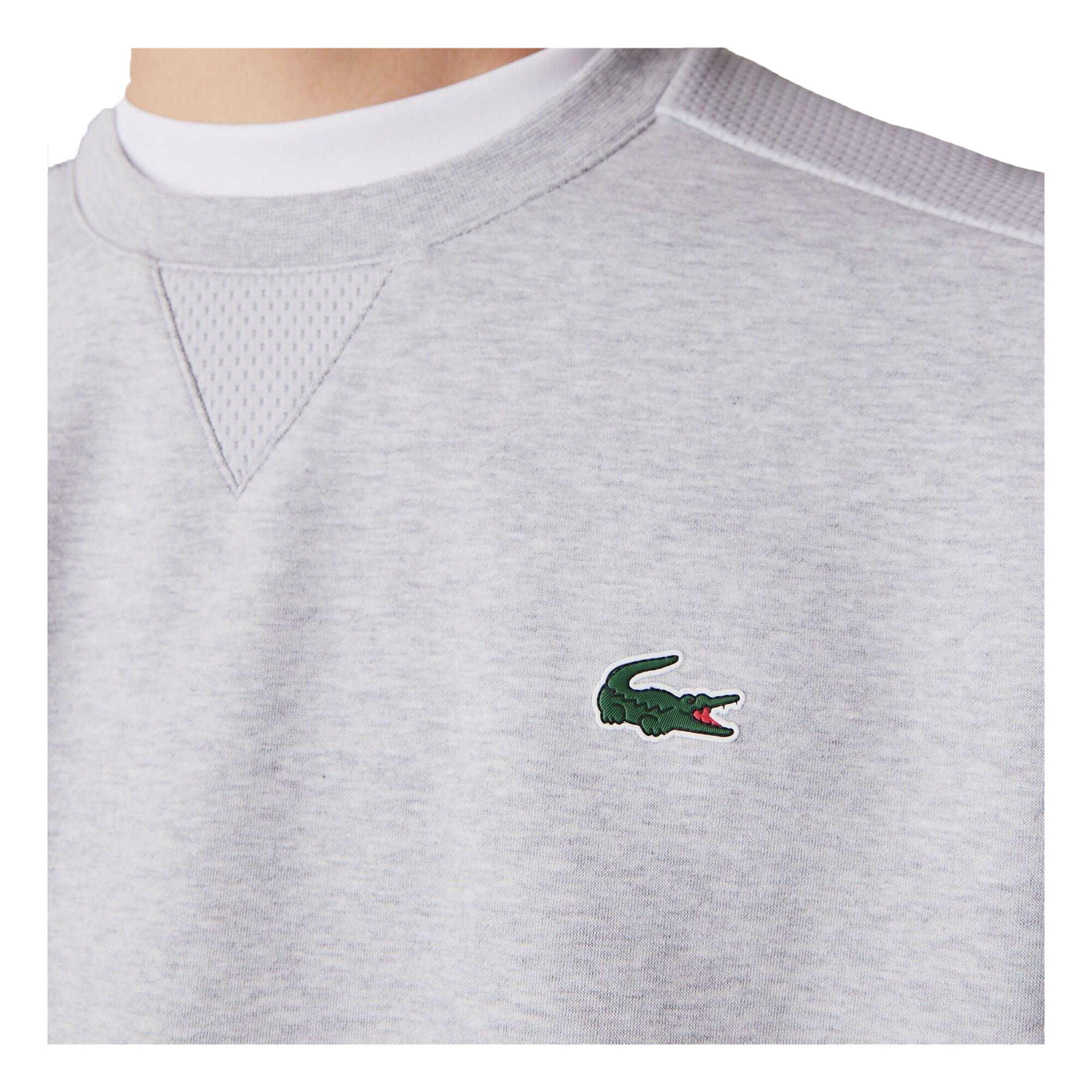 Sweatshirt für , Rundhalsausschnitt Herren Grau 3/4