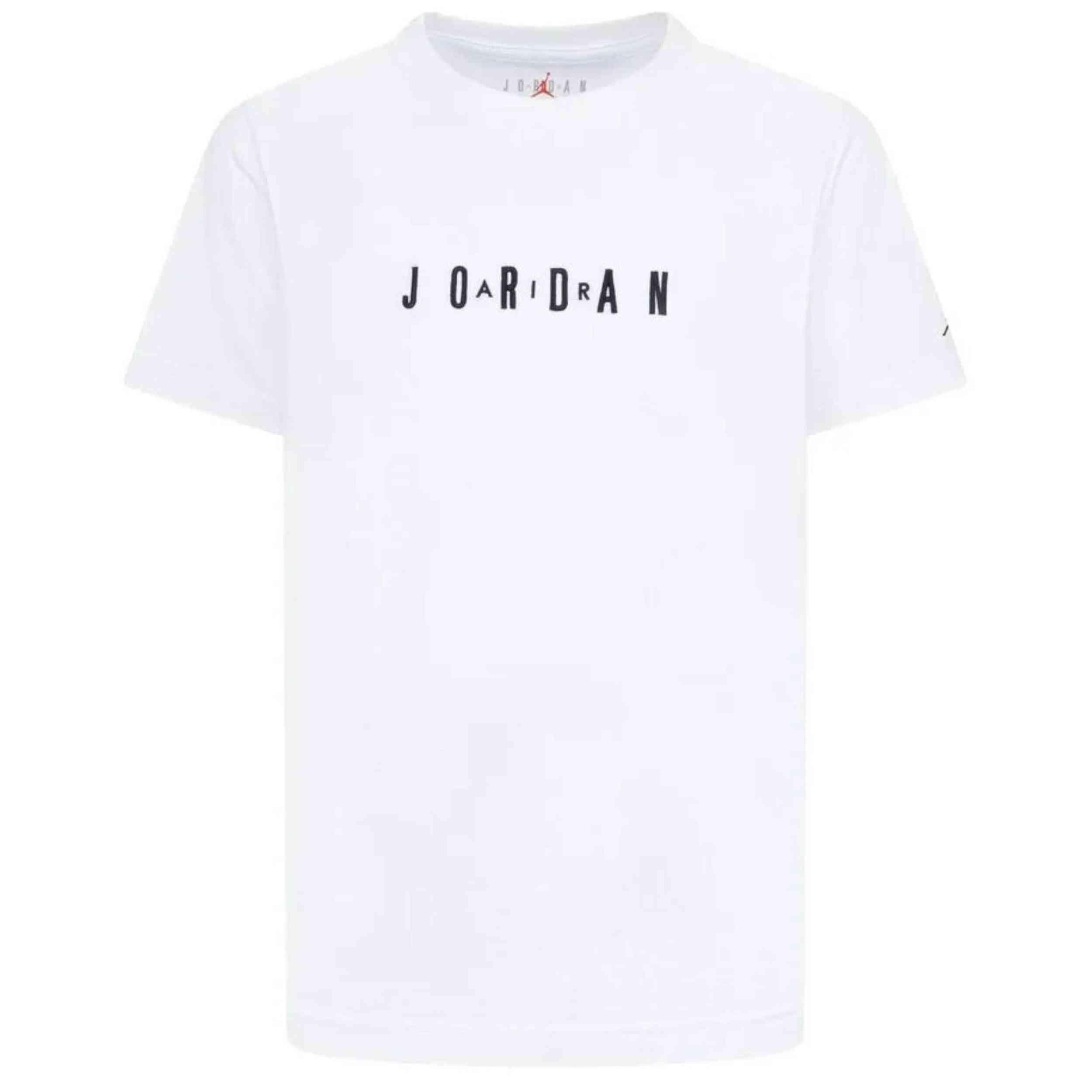 Maglia a maniche corte Nike jordan modello 95D634_1 per unisex ragazzi 1/2