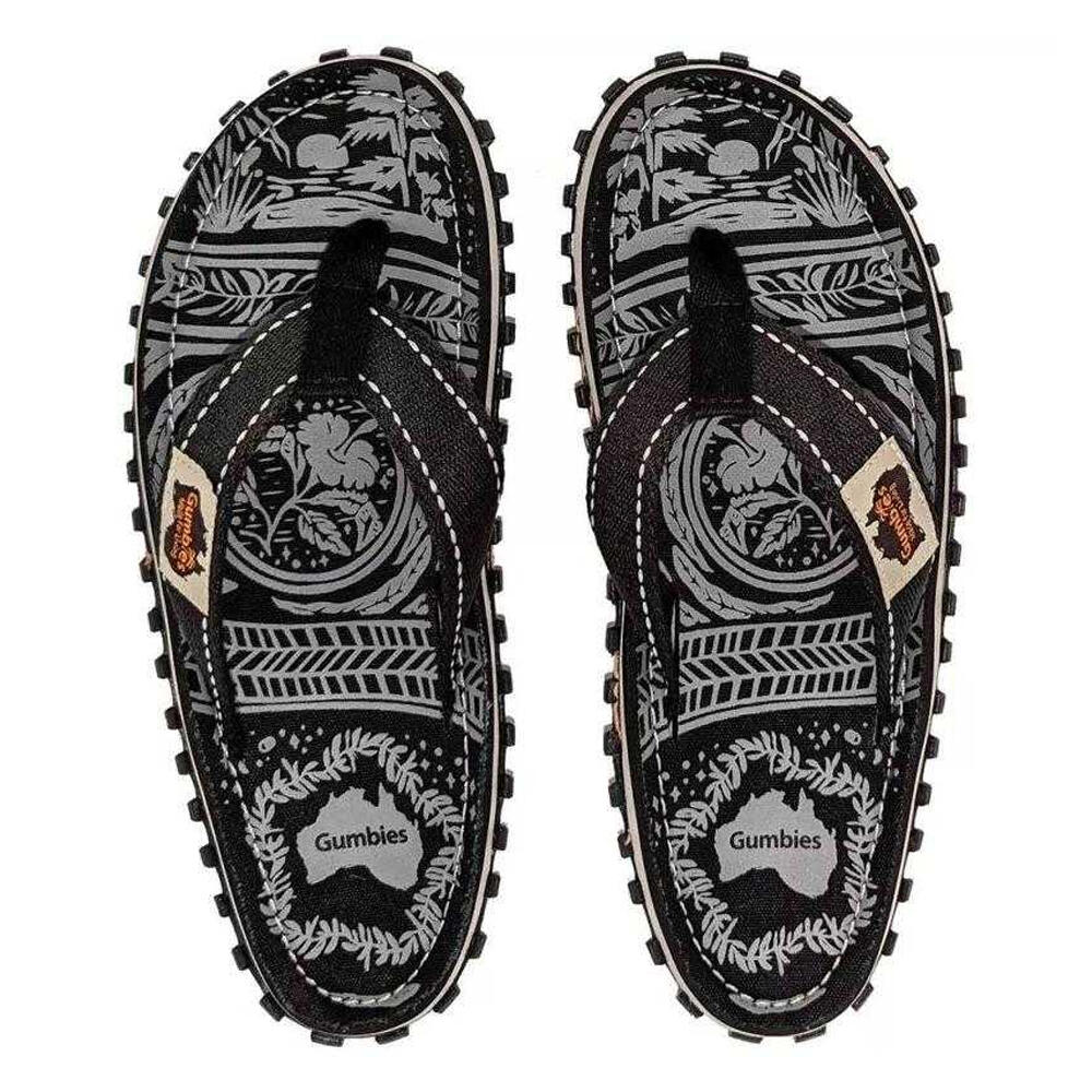 "Midnight" Flipflops für Herren Schwarz 3/5