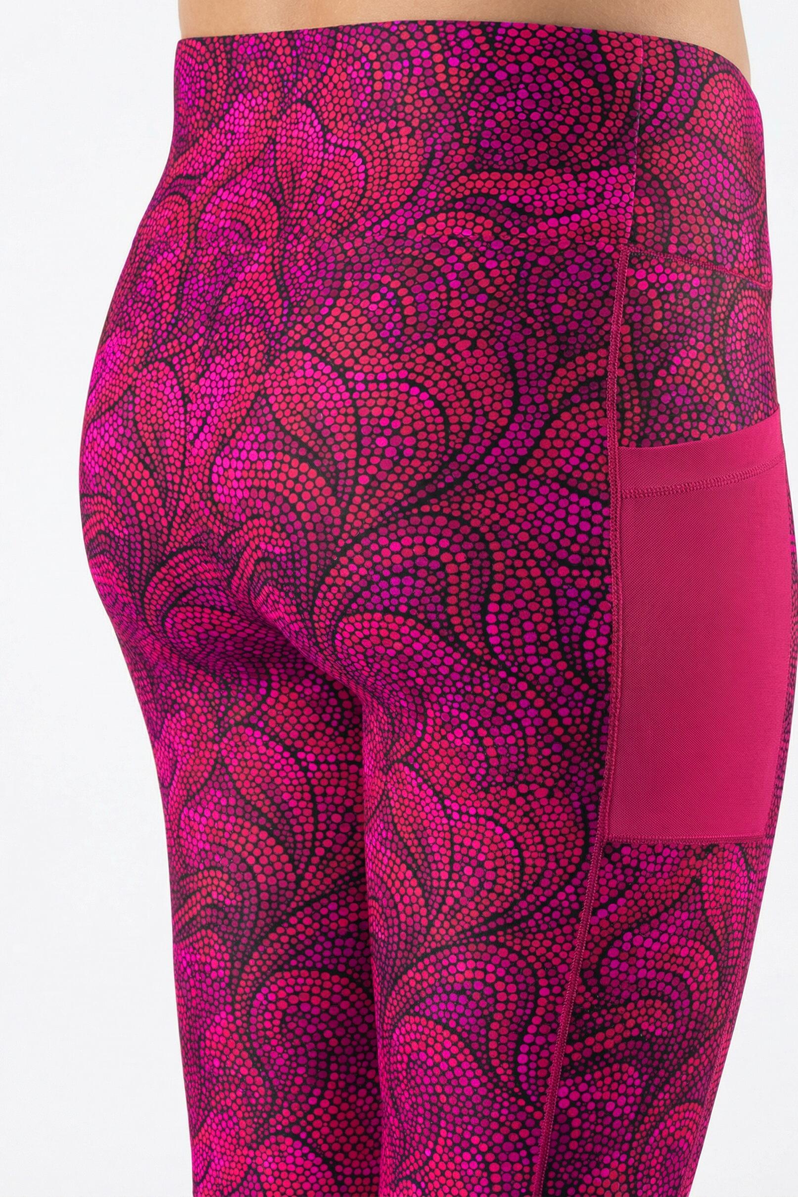 Femme Legging de sport 3/4. Matière recyclée. Séchage rapide 4/7