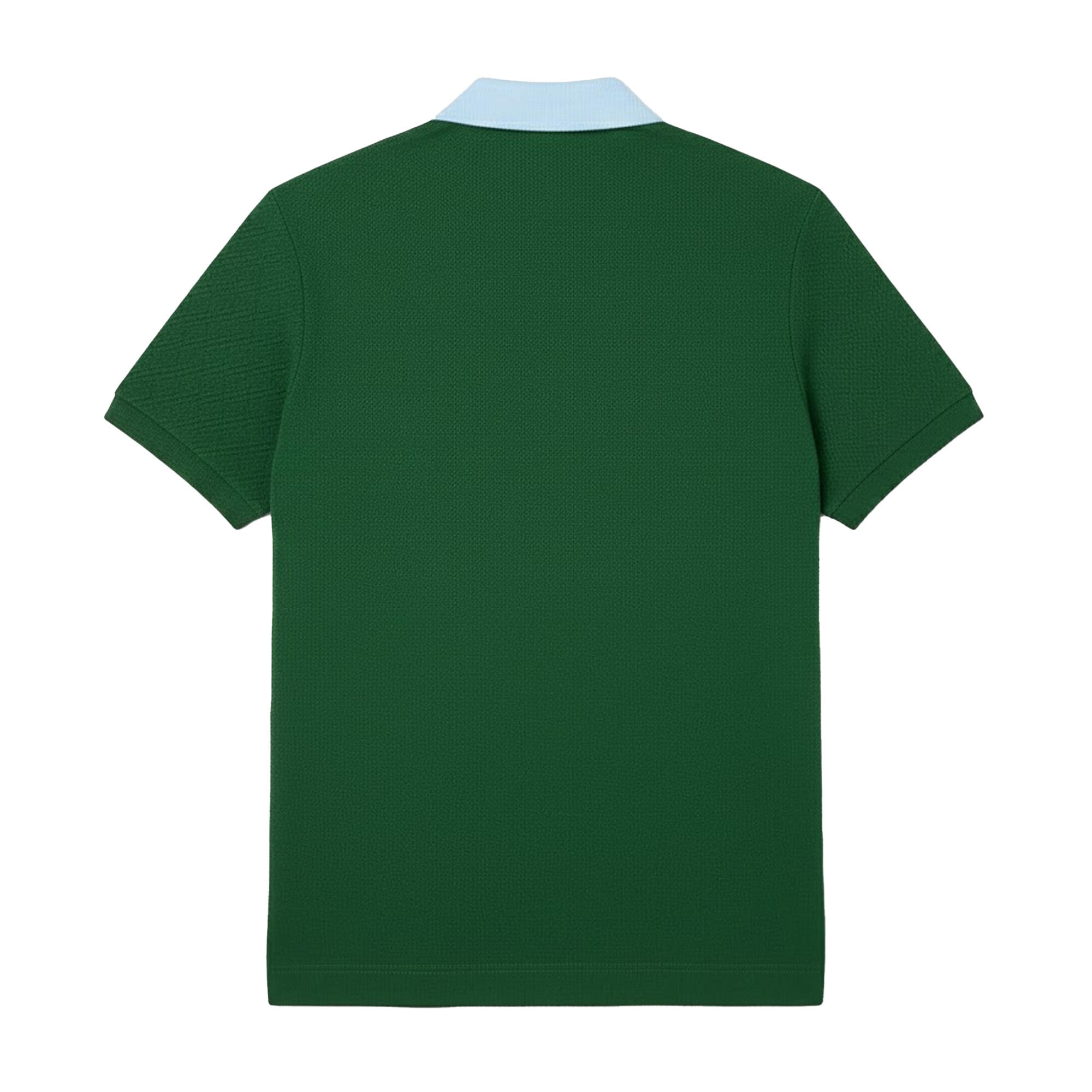 Poloshirt für , Kontrastkragen Herren Grün 2/4