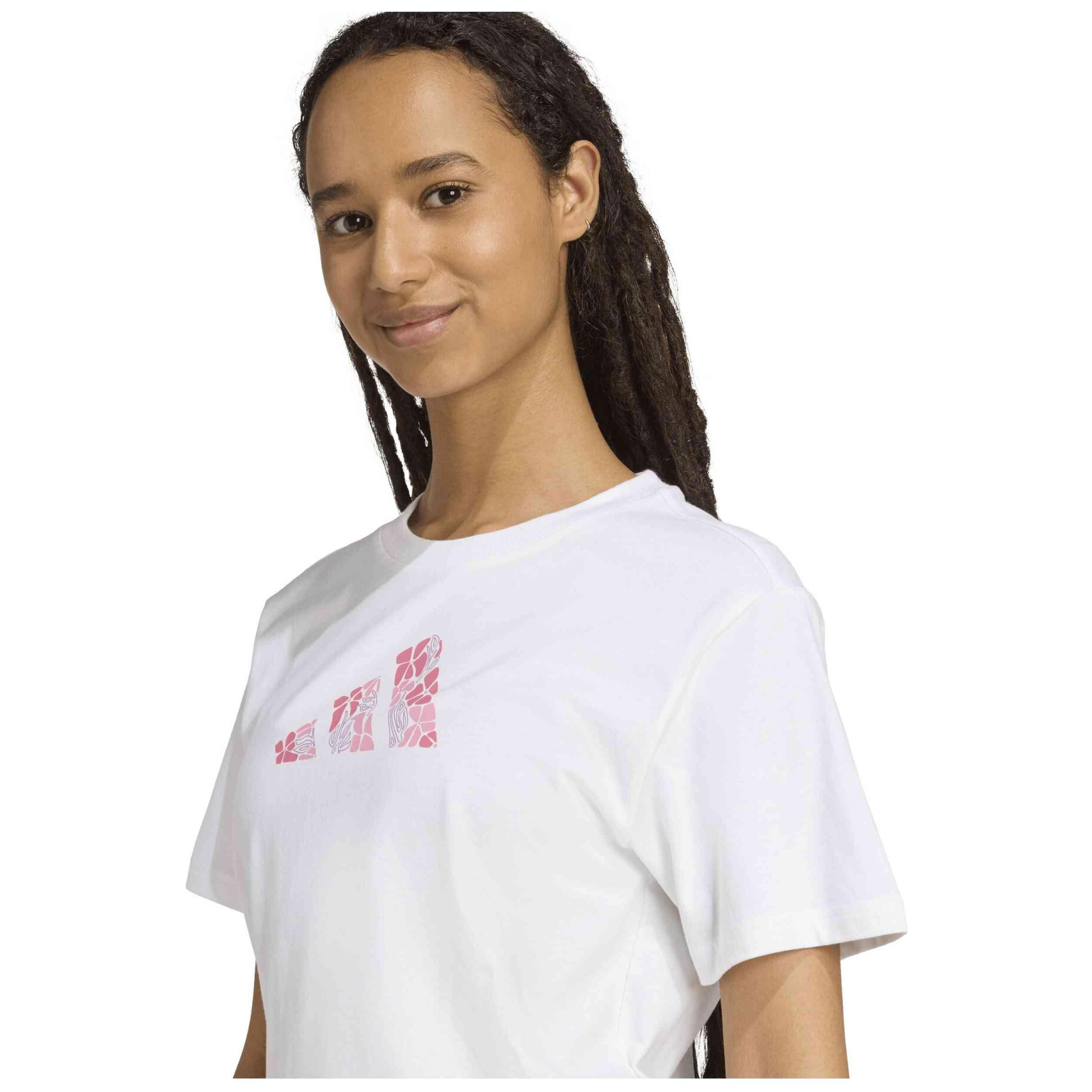 Camiseta de manga corta Adidas modelo JV6085 para mujer 4/5