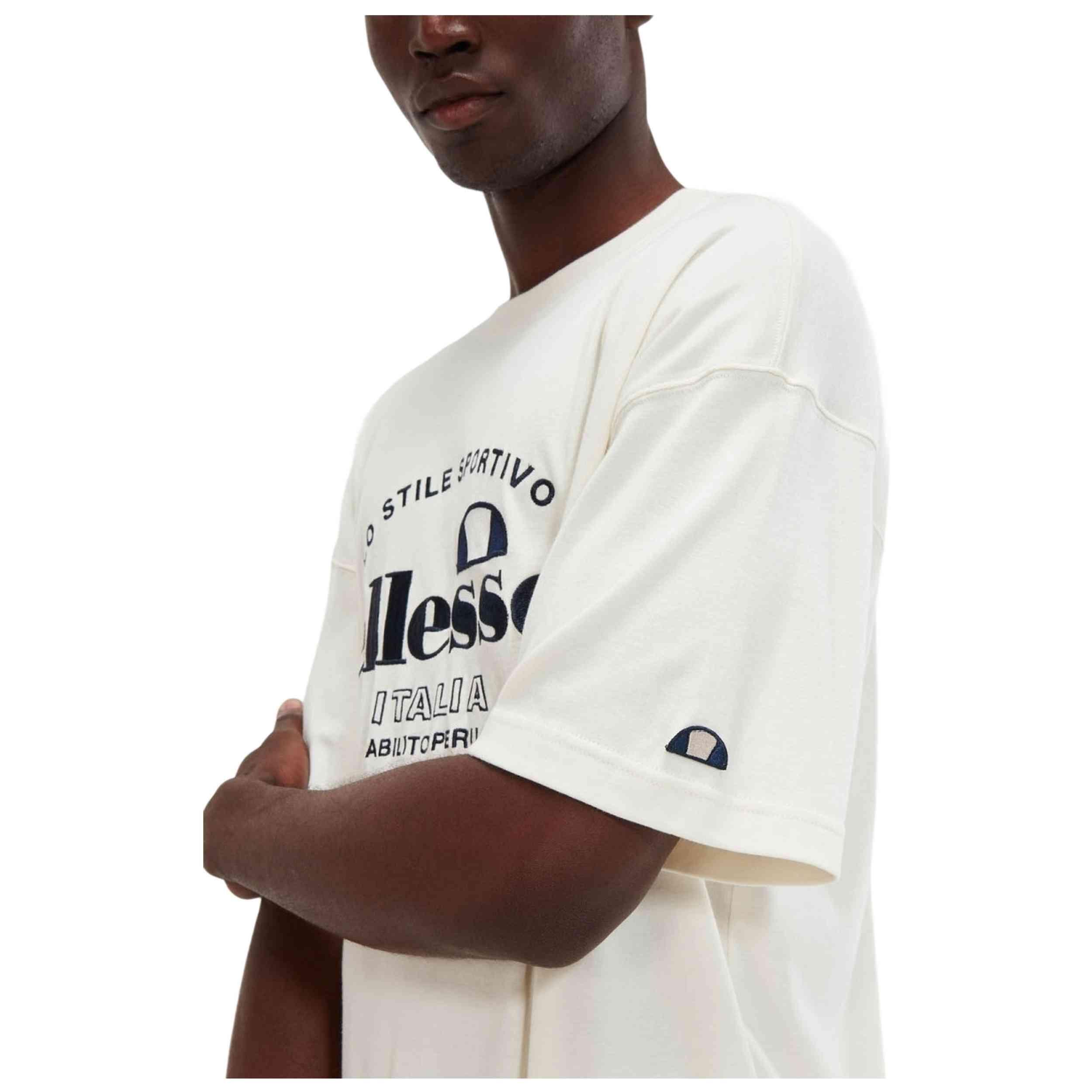 Kurzarmshirt Ellesse Modell SHV20203-OFW für männer 5/5